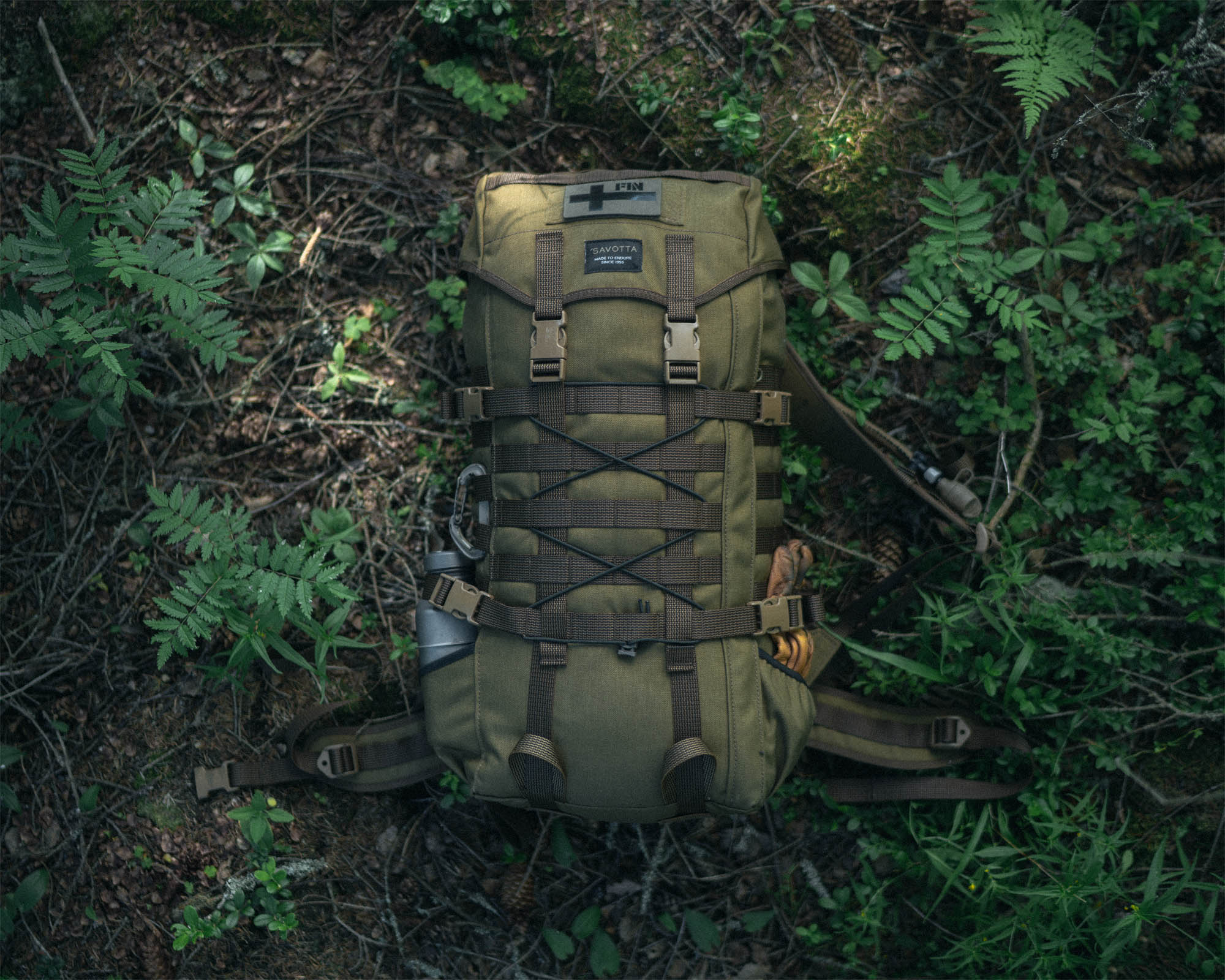 Savotta Jaakari M Backpack 30 l - Brown