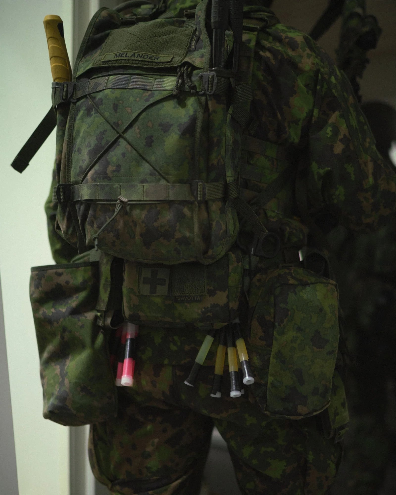Nerka Savotta Kukkaro Hip Pack 1,5l - M05 Finnish Woodland Camo