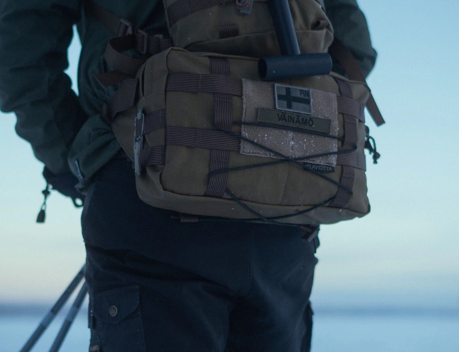 Torba biodrowa Savotta Askare 7 l - Brown