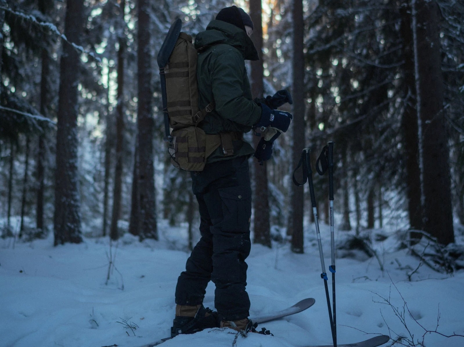 Torba biodrowa Savotta Askare 7 l - Brown