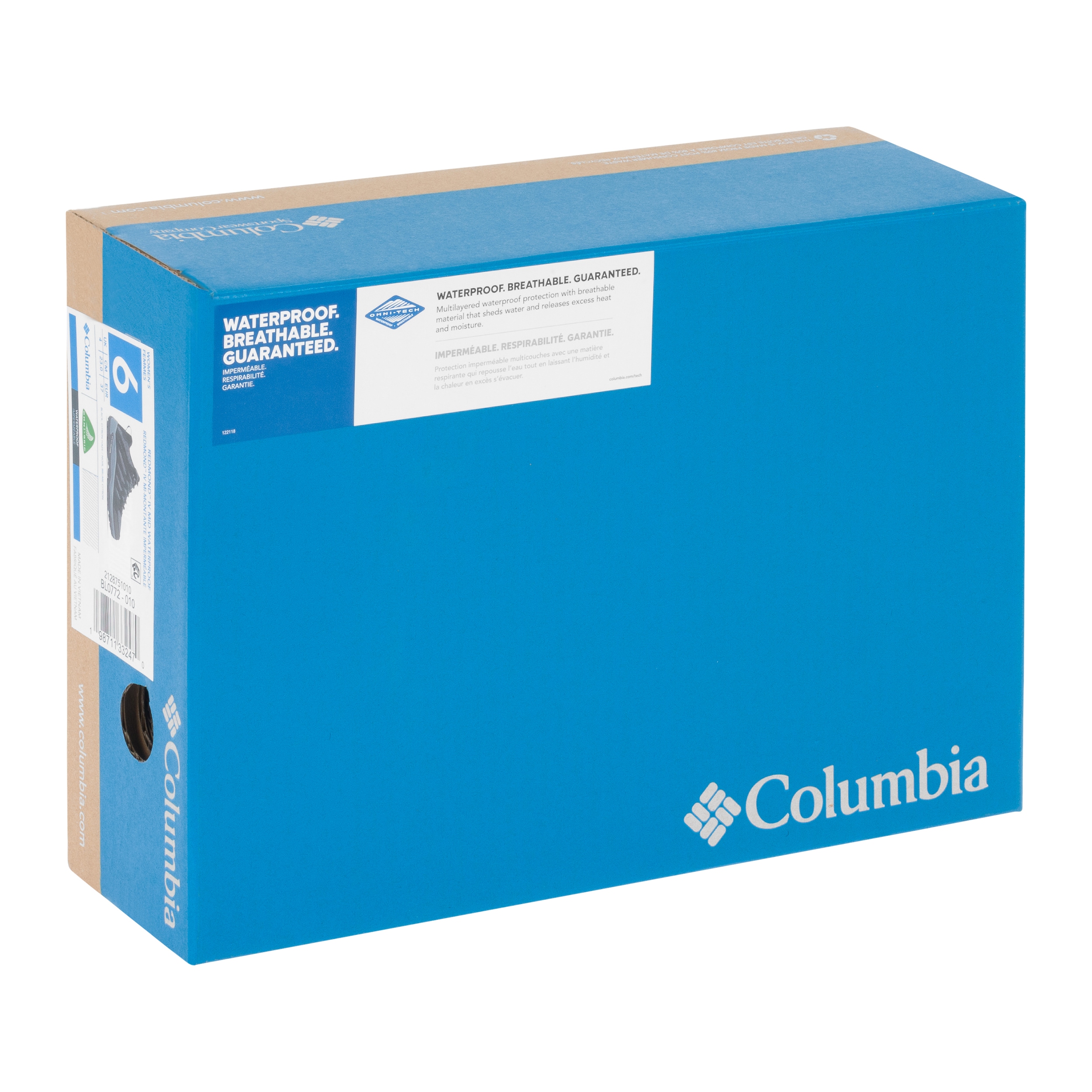 Жіночі черевики Columbia Redmond IV Waterproof - Black/Citron Haze