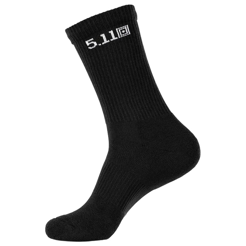 Skarpety 5.11 Duty Ready Basic Crew Black - 4 pary