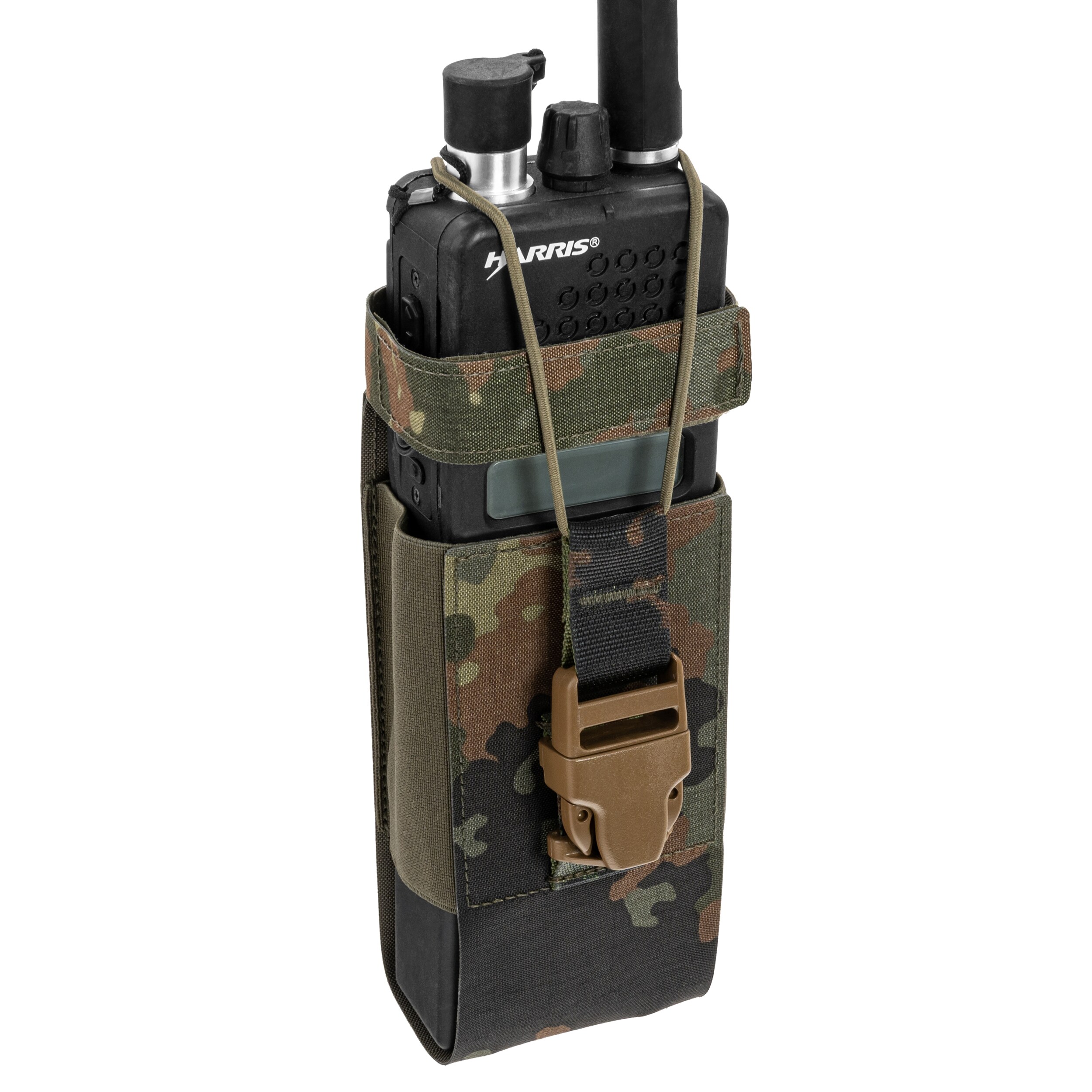 Ładownica na radio Lindnerhof Radio Pouch Large MX017 - Flecktarn