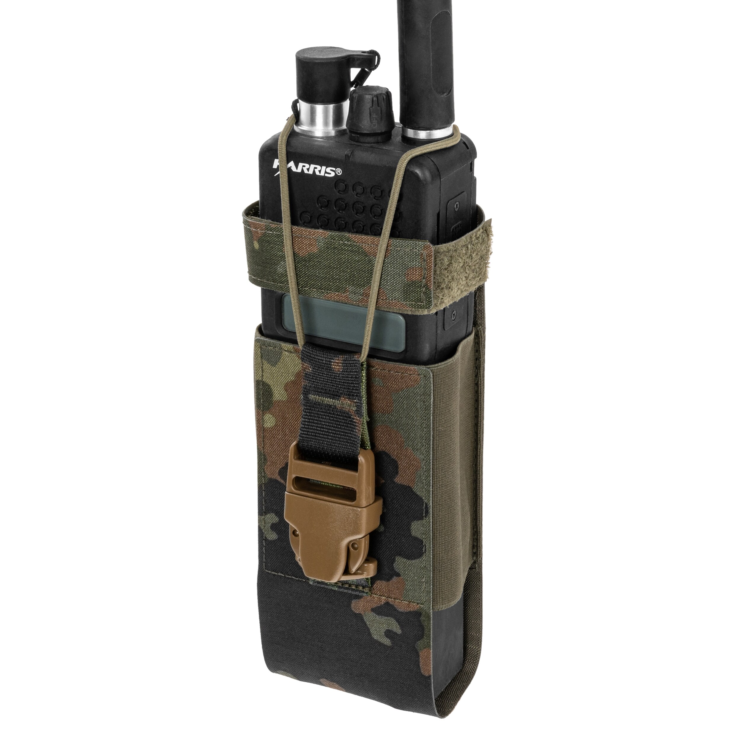Ładownica na radio Lindnerhof Radio Pouch Large MX017 - Flecktarn
