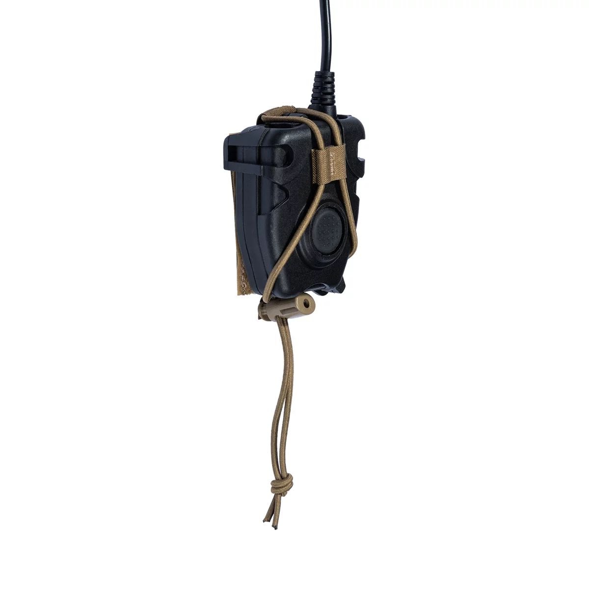 Ładownica na przycisk PTT Lindnerhof PTT Holder MX703 - Coyote