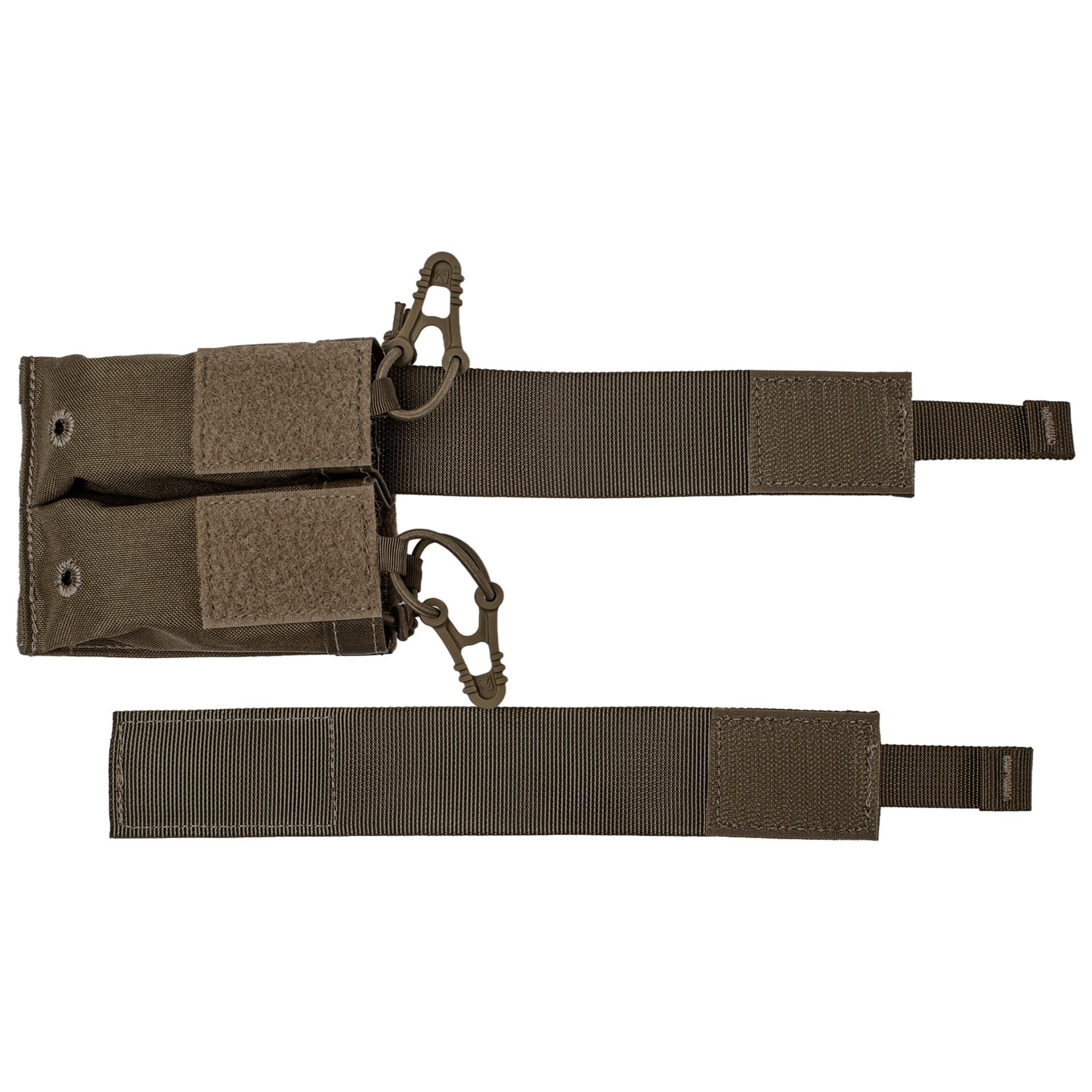 Podwójna ładownica Lindnerhof na magazynki małe PA004 - Stone Grey