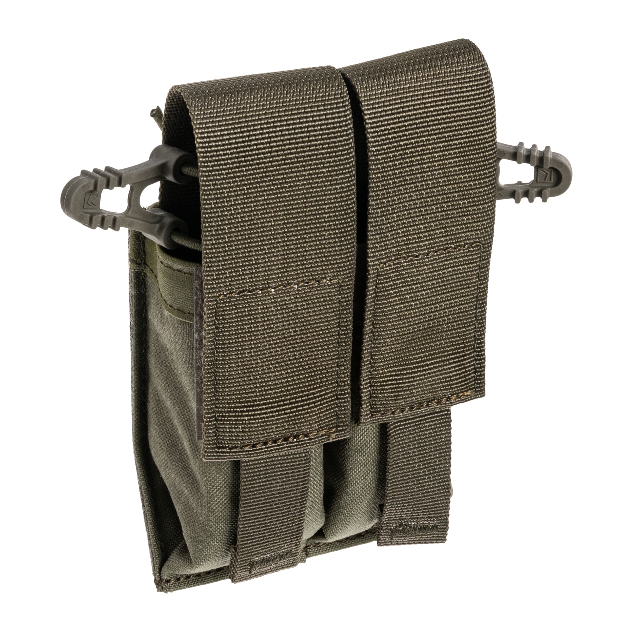 Podwójna ładownica Lindnerhof na magazynki małe PA004 - Stone Grey