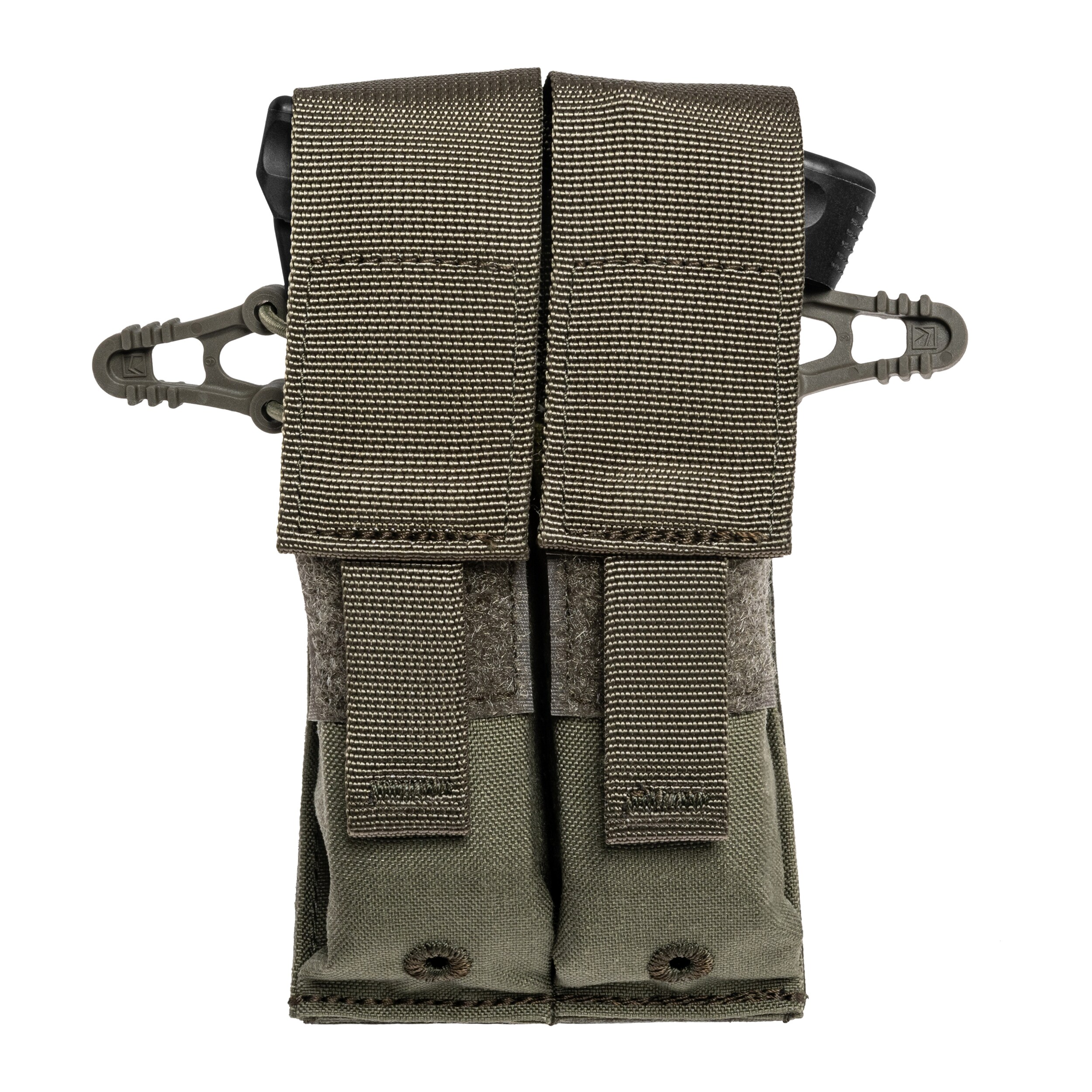 Podwójna ładownica Lindnerhof na magazynki małe PA004 - Stone Grey