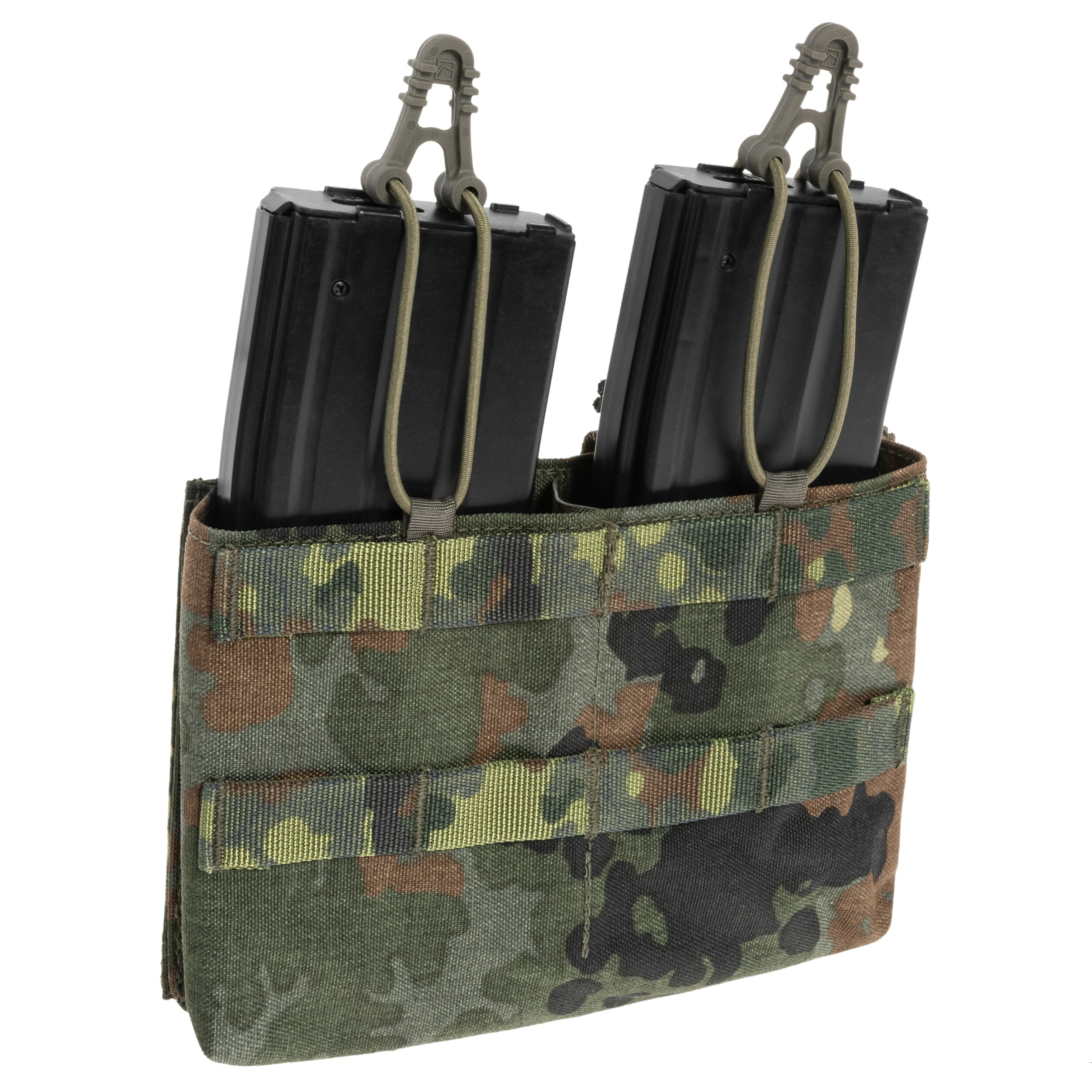 Ładownica na magazynek Lindnerhof Double PA093 - Flecktarn