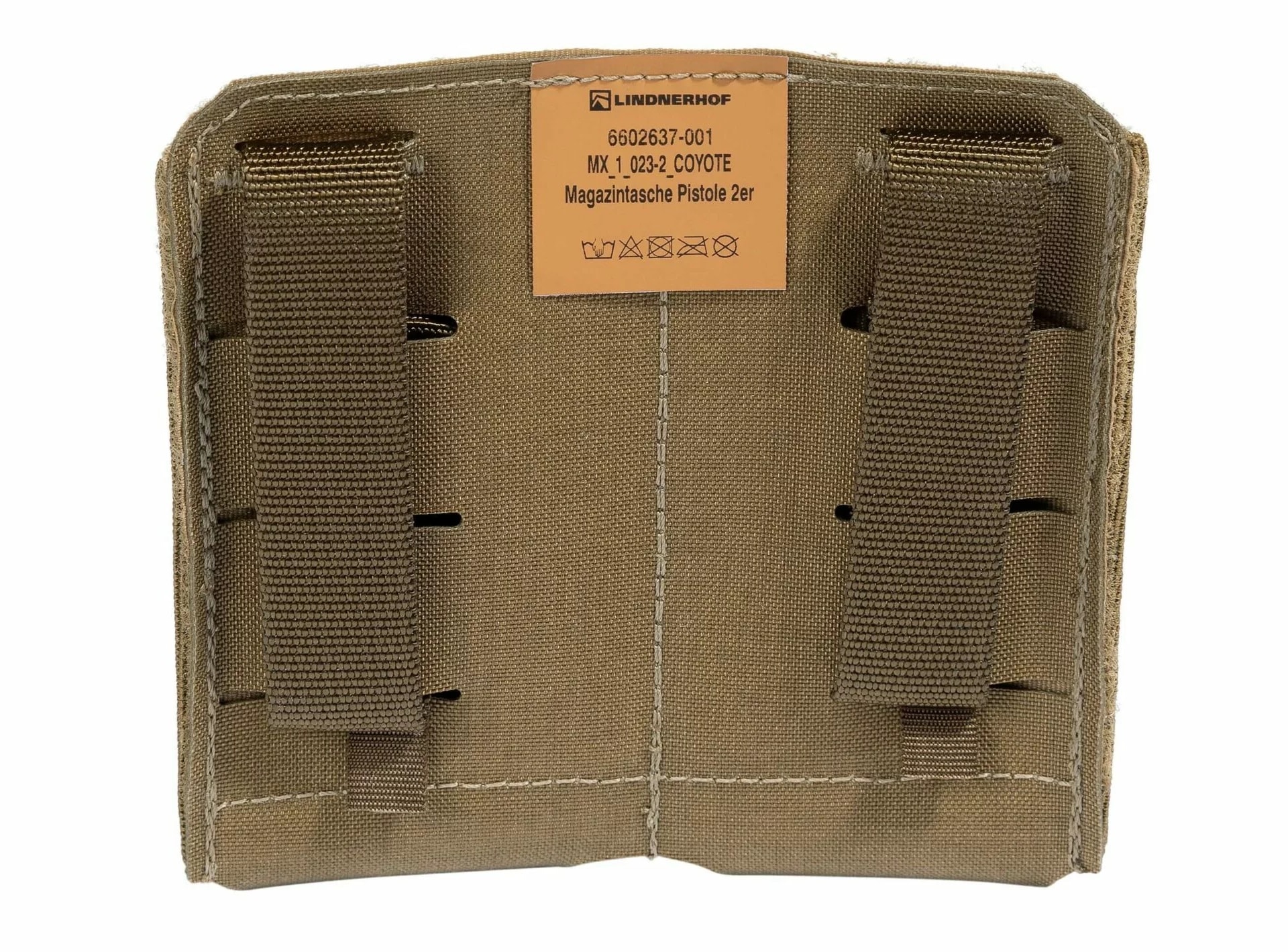 Ładownica Lindnerhof Magazine Pouch Double MX023-2 na magazynki 9 mm - Coyote