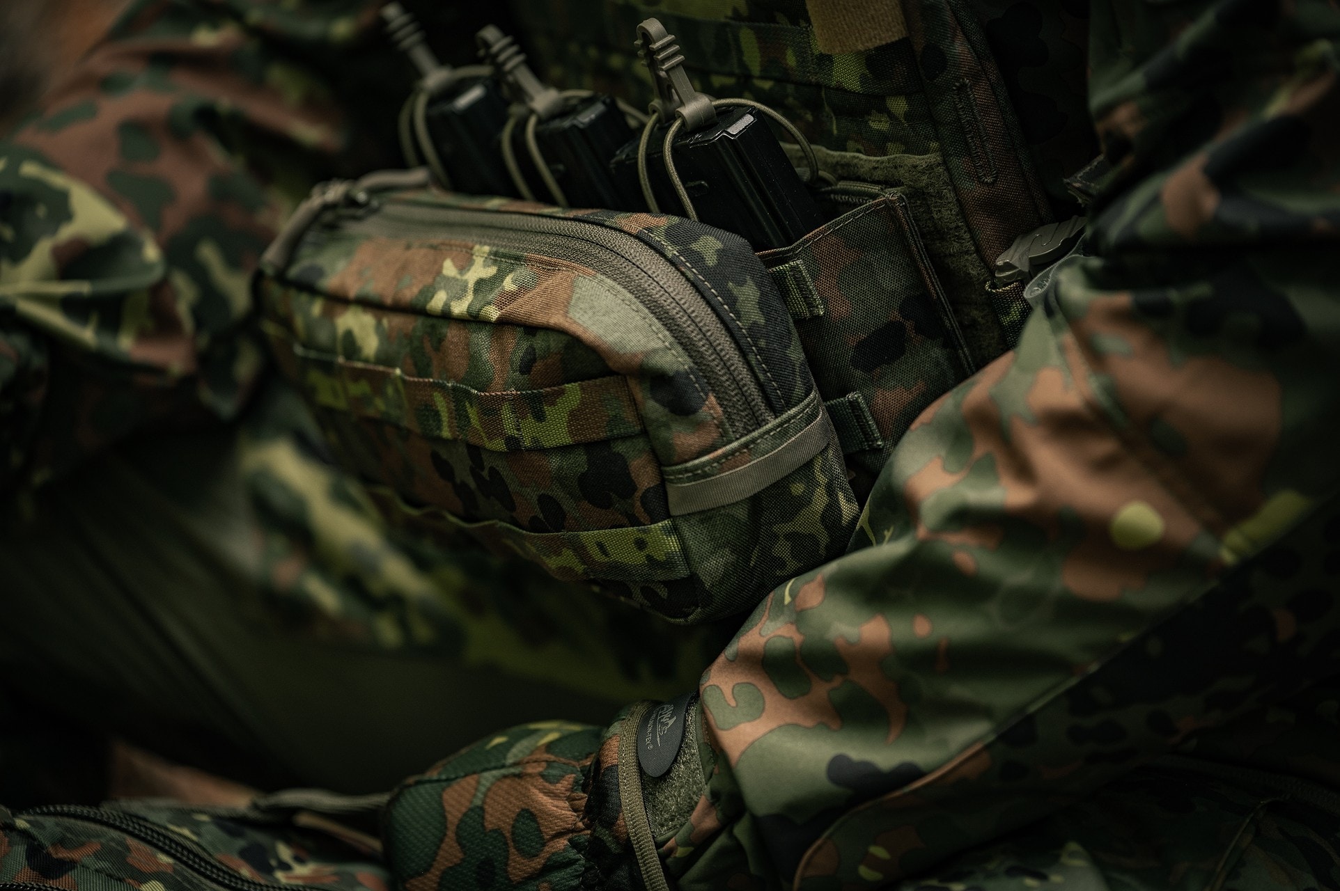Kieszeń Lindnerhof Multi-Pouch Horizontal Large PA023 - Flecktarn