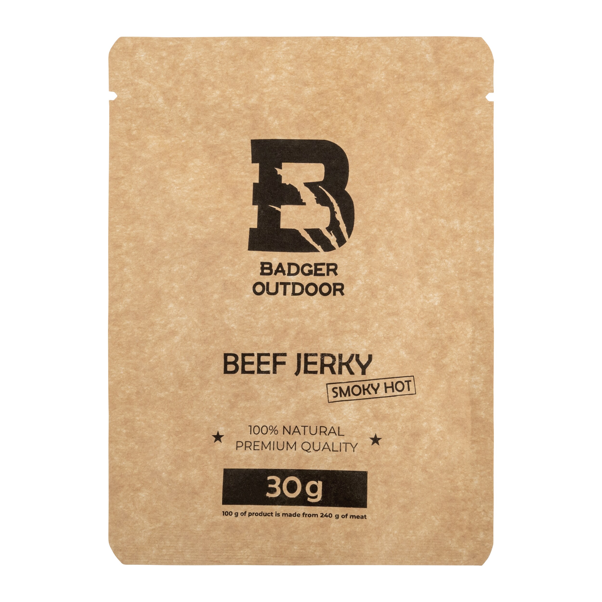Suszona wołowina Badger Outdoor Beef Jerky Hot 30 g - 3 szt.