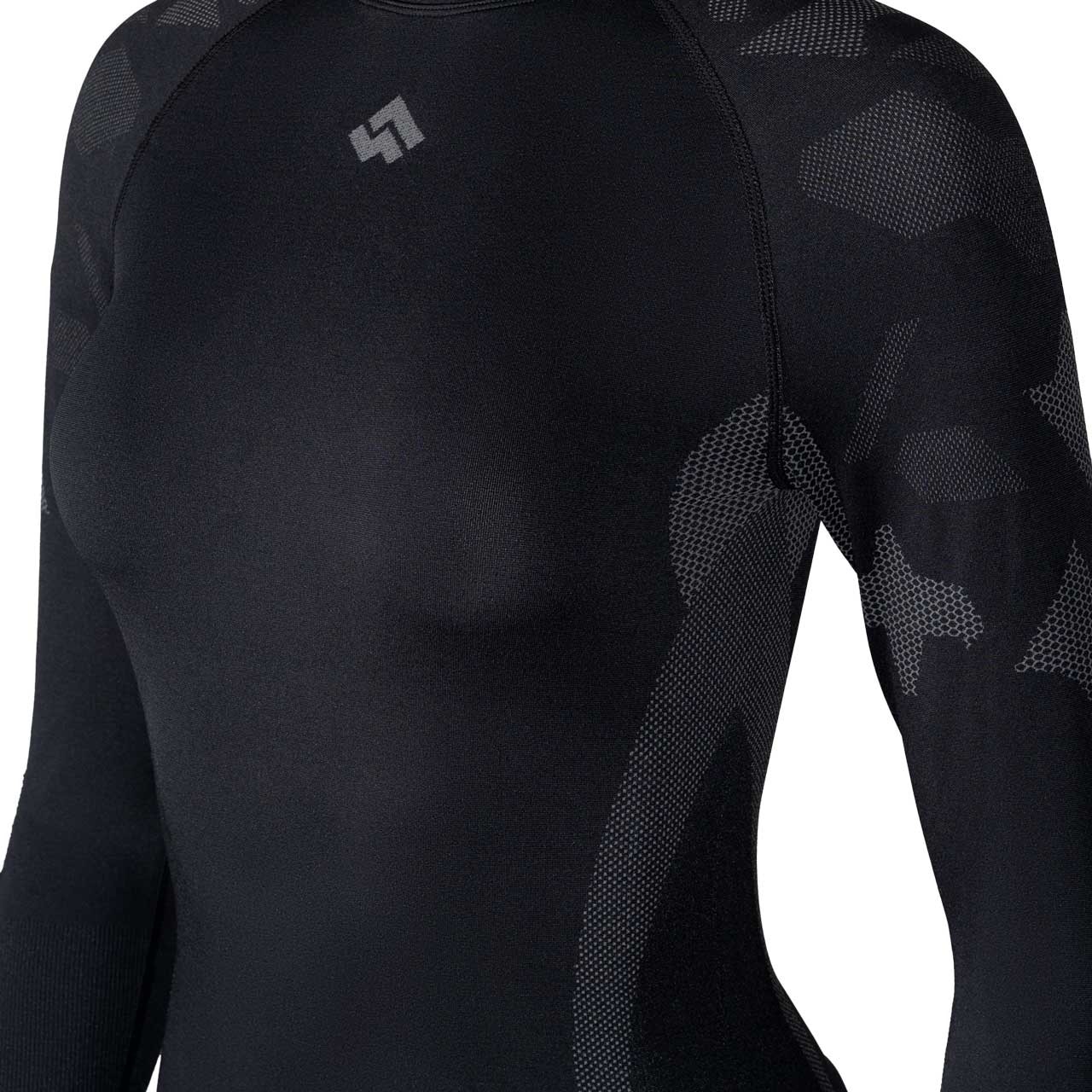 Bielizna termoaktywna damska Alpinus Idre Set - Czarna