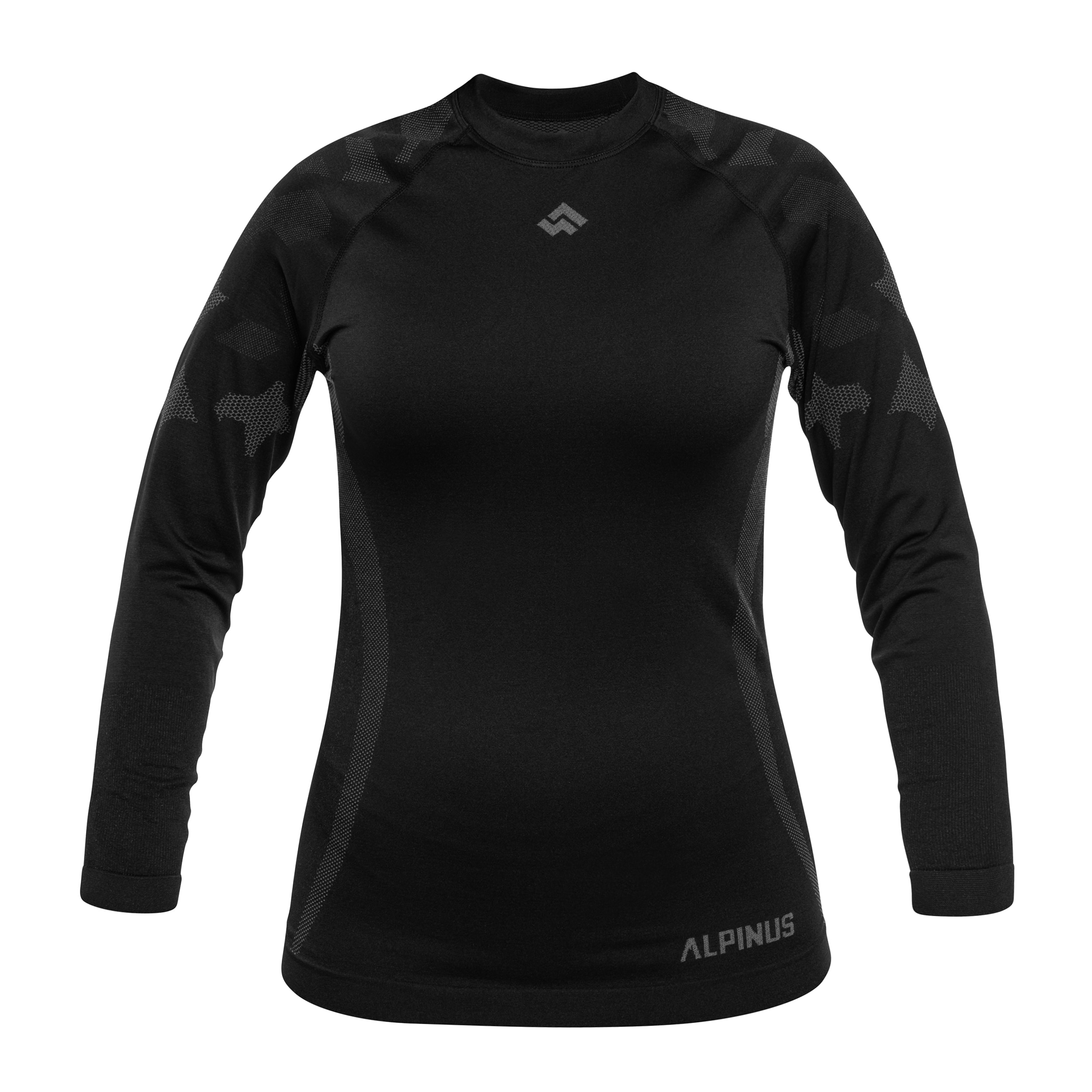 Bielizna termoaktywna damska Alpinus Idre Set - Czarna