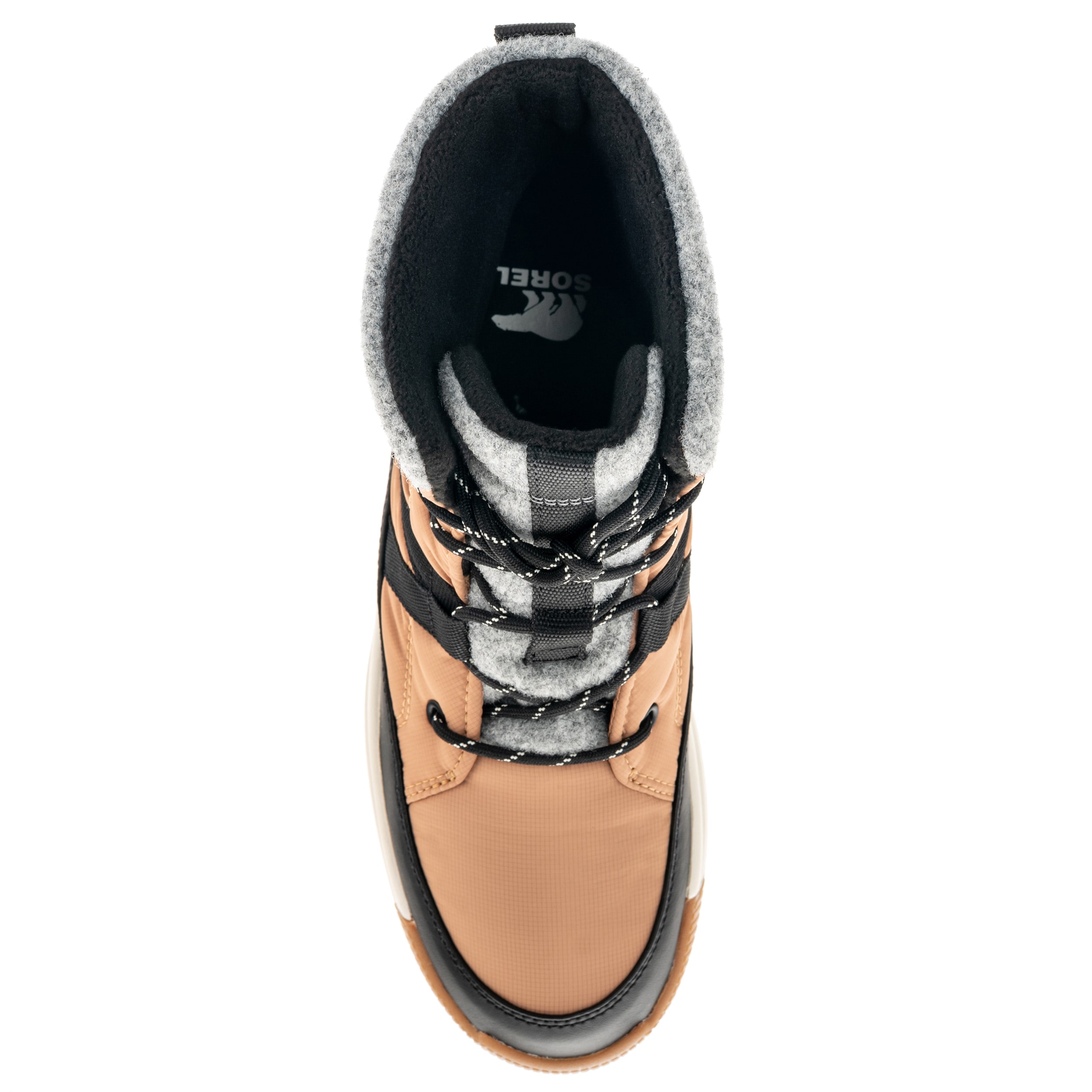 Buty damskie Sorel Whitney III Mid Waterproof - Tawny Buff/Black