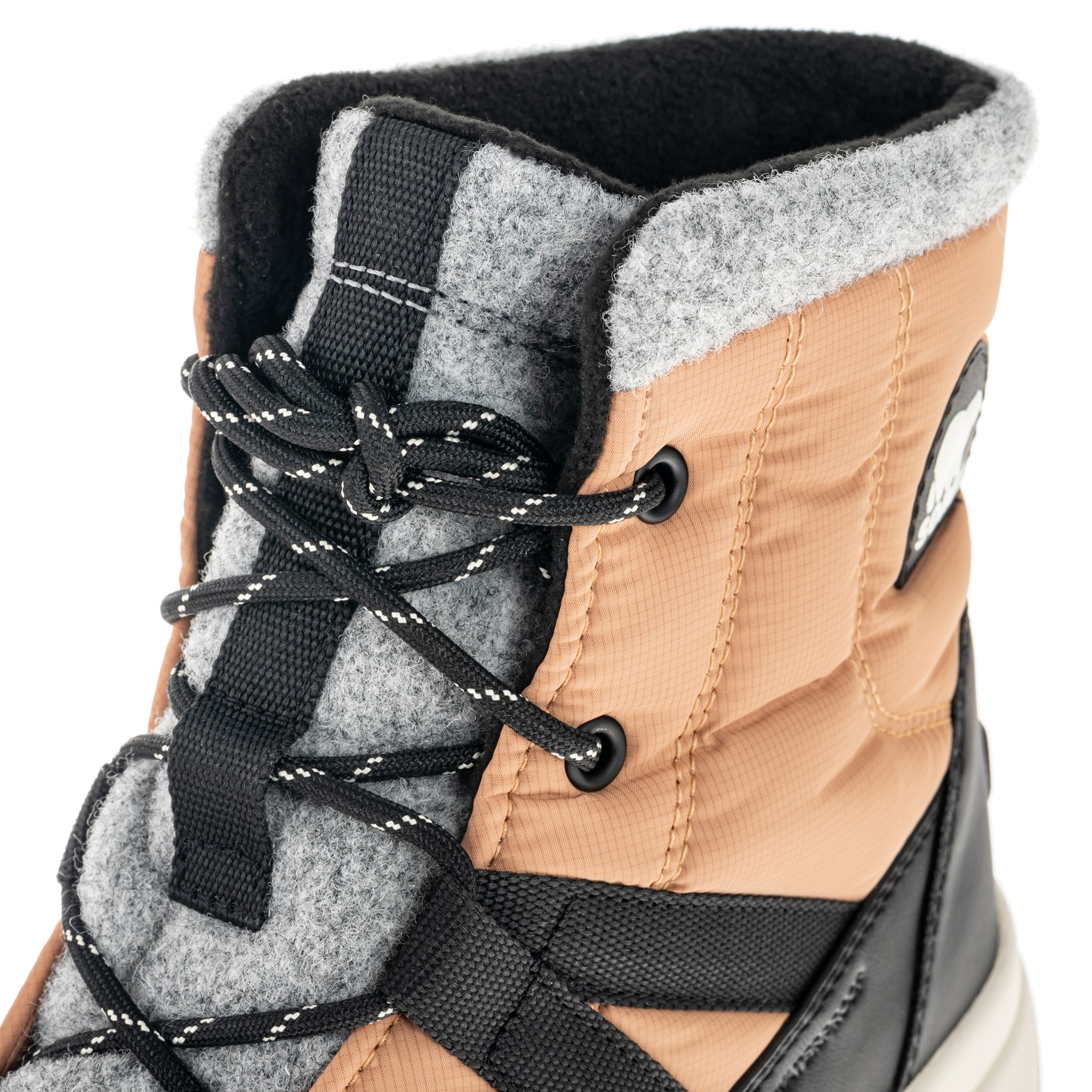 Buty damskie Sorel Whitney III Mid Waterproof - Tawny Buff/Black