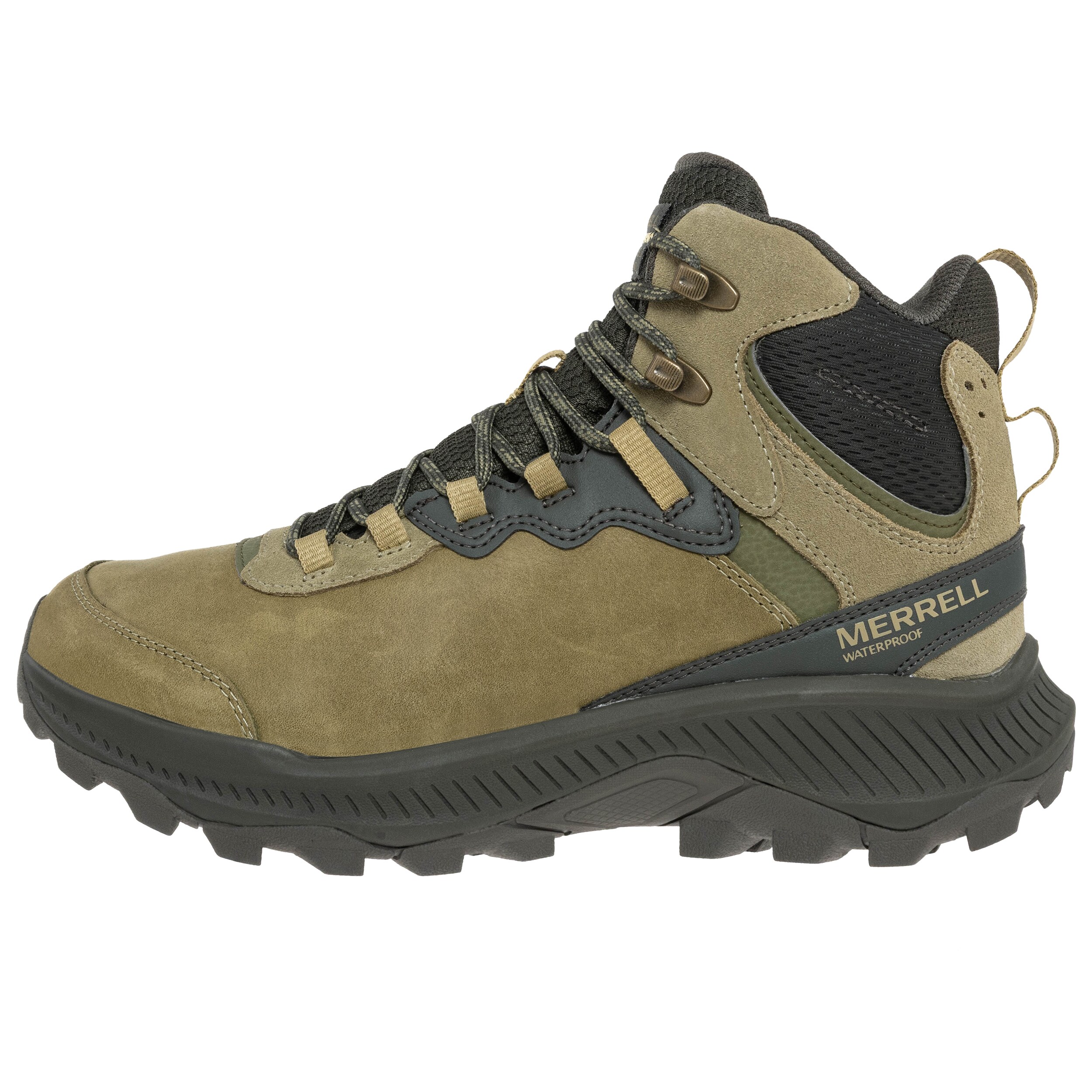 Черевики Merrell Speed Strike 2 MID Leather Waterproof - Drab