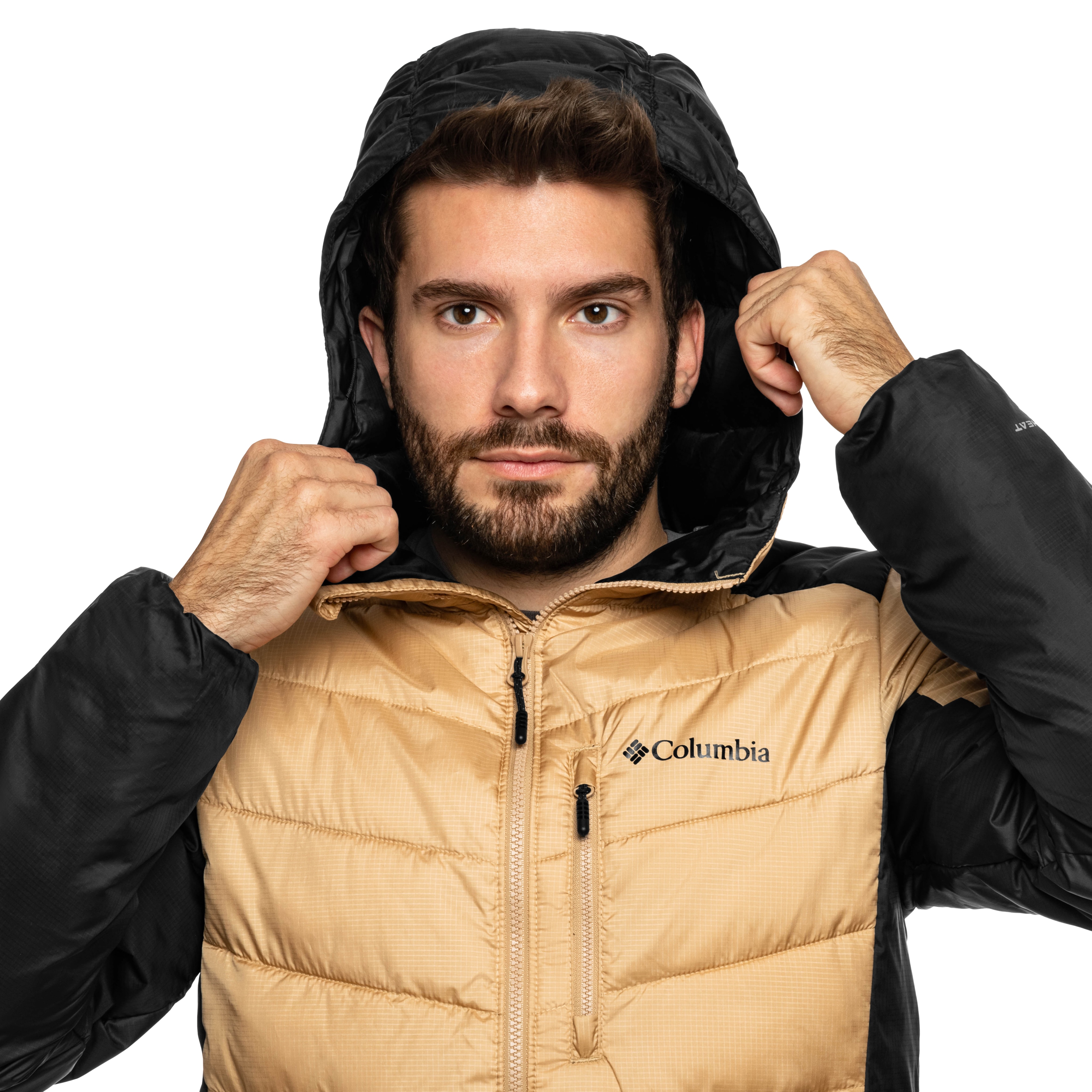 Kurtka Columbia Labyrinth Loop II Insulated Hooded - Canoe/Black