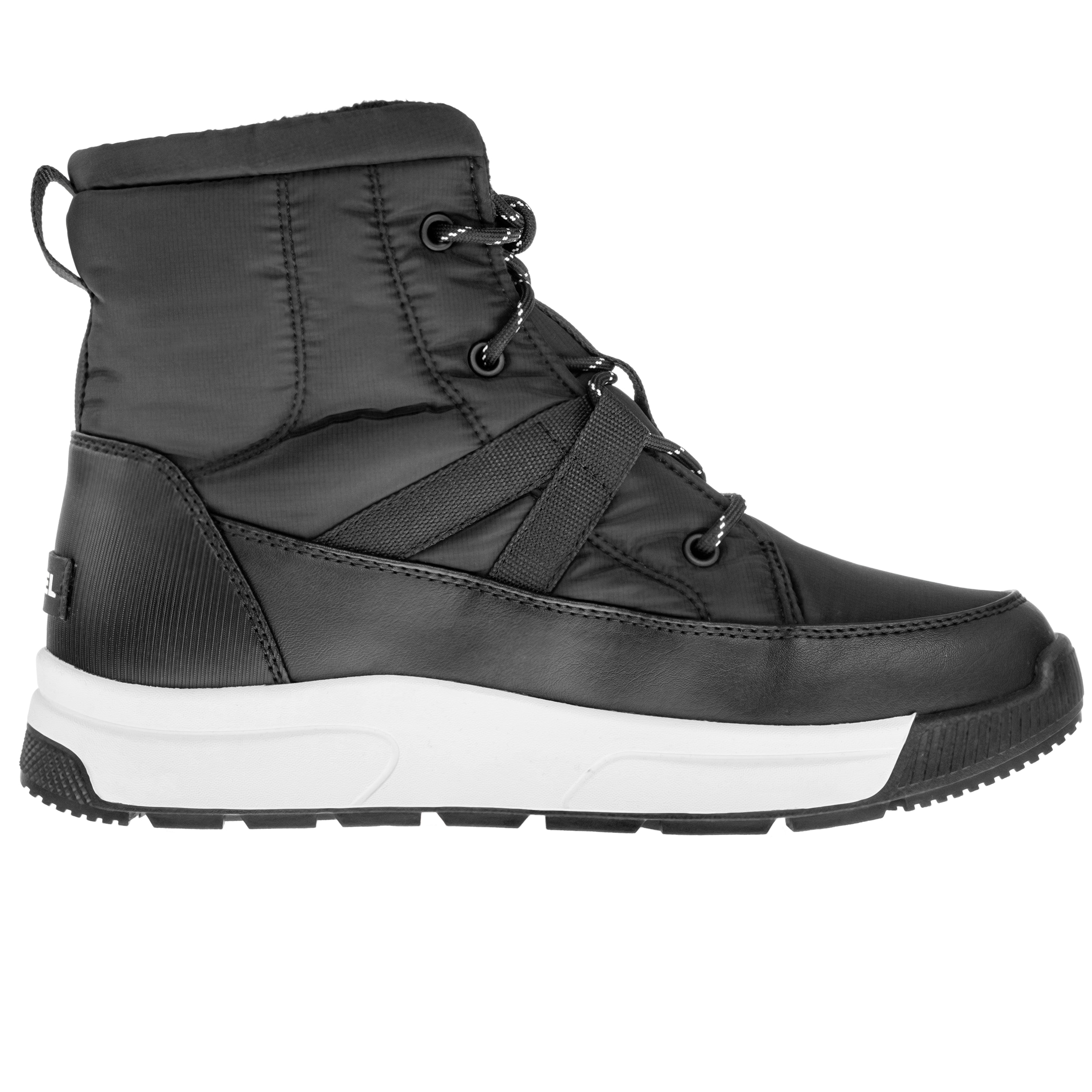 Buty damskie Sorel Whitney III Mid Waterproof - Black/Sea Salt