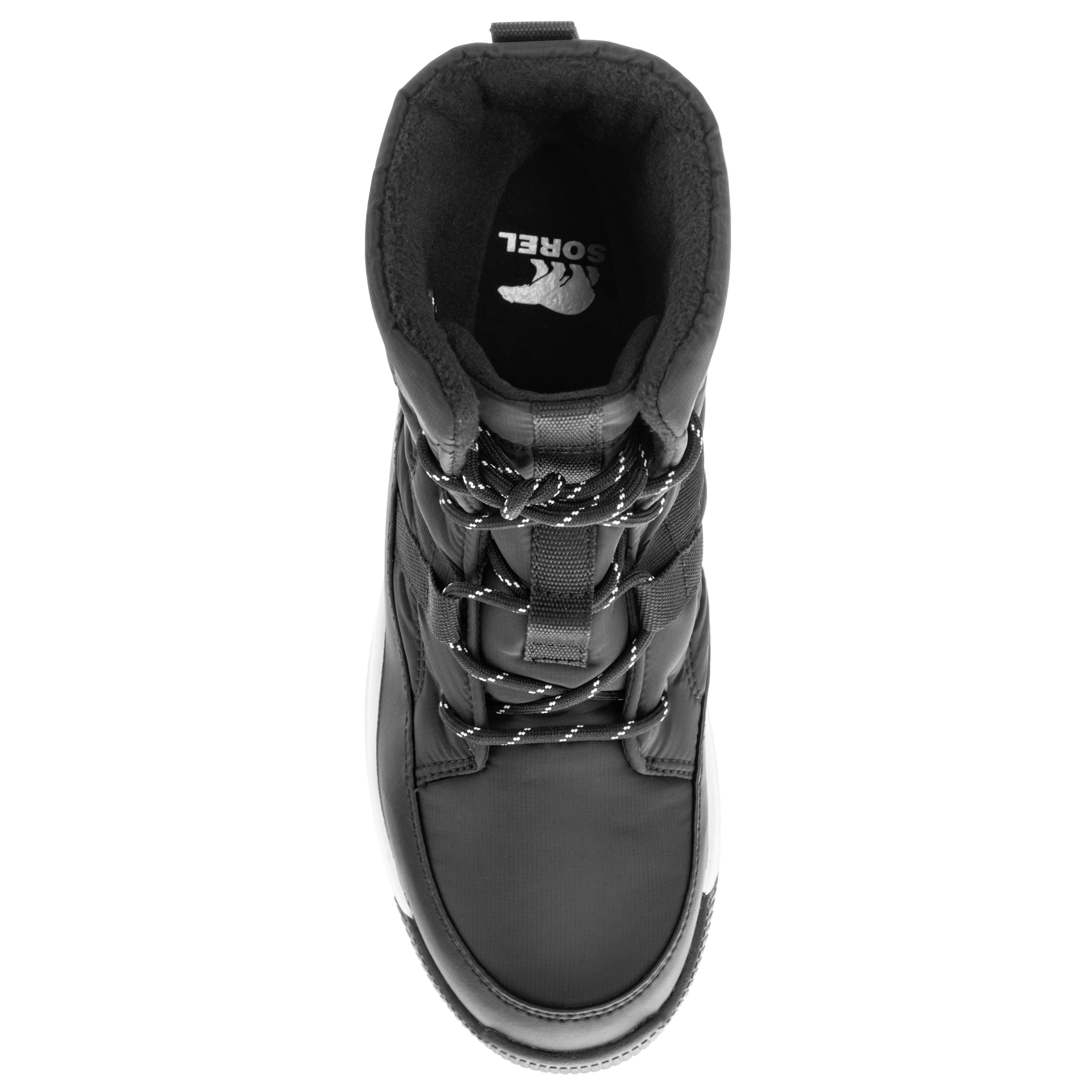 Buty damskie Sorel Whitney III Mid Waterproof - Black/Sea Salt