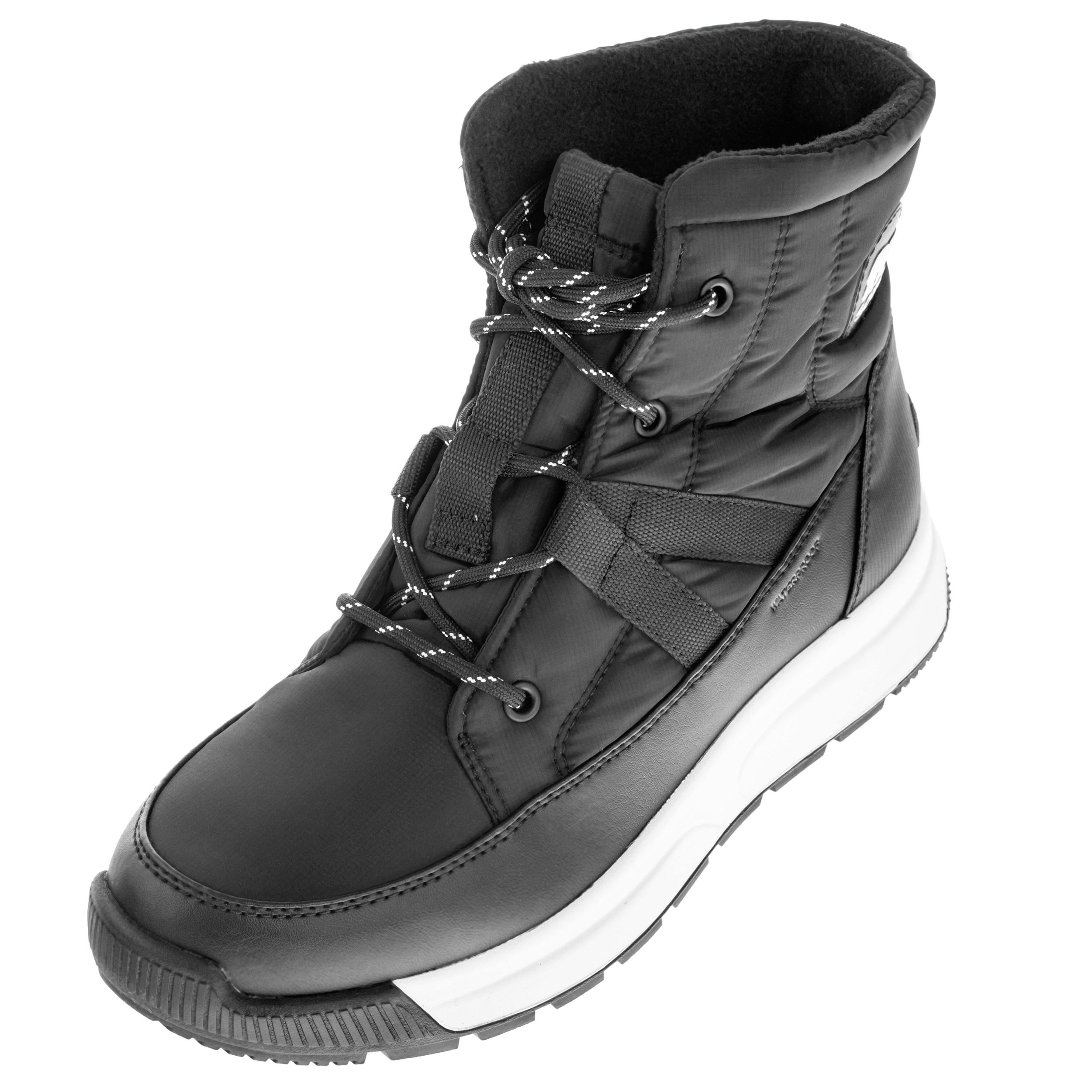 Buty damskie Sorel Whitney III Mid Waterproof - Black/Sea Salt