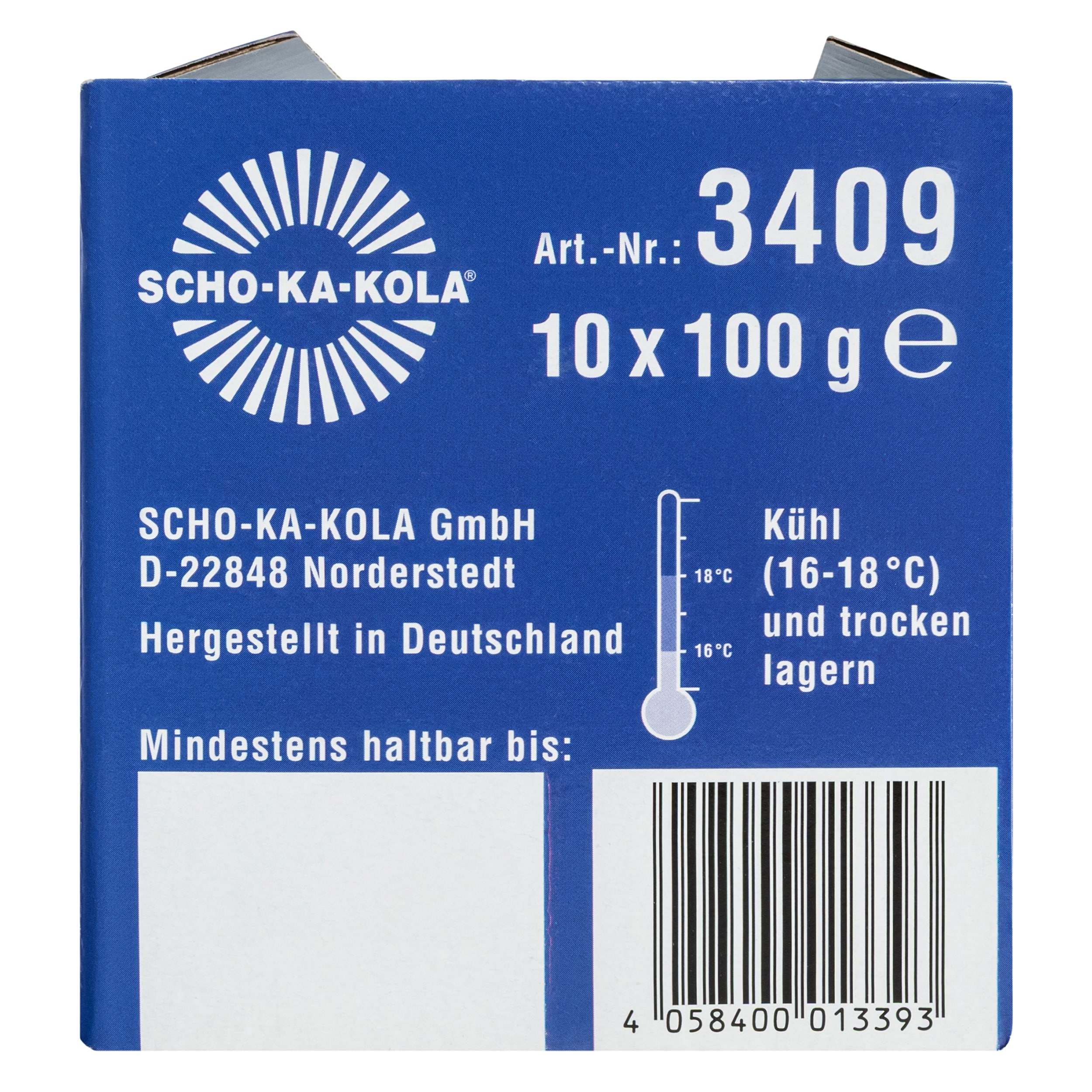 Czekolada Scho-Ka-Kola mleczna z kofeiną - 10 szt.