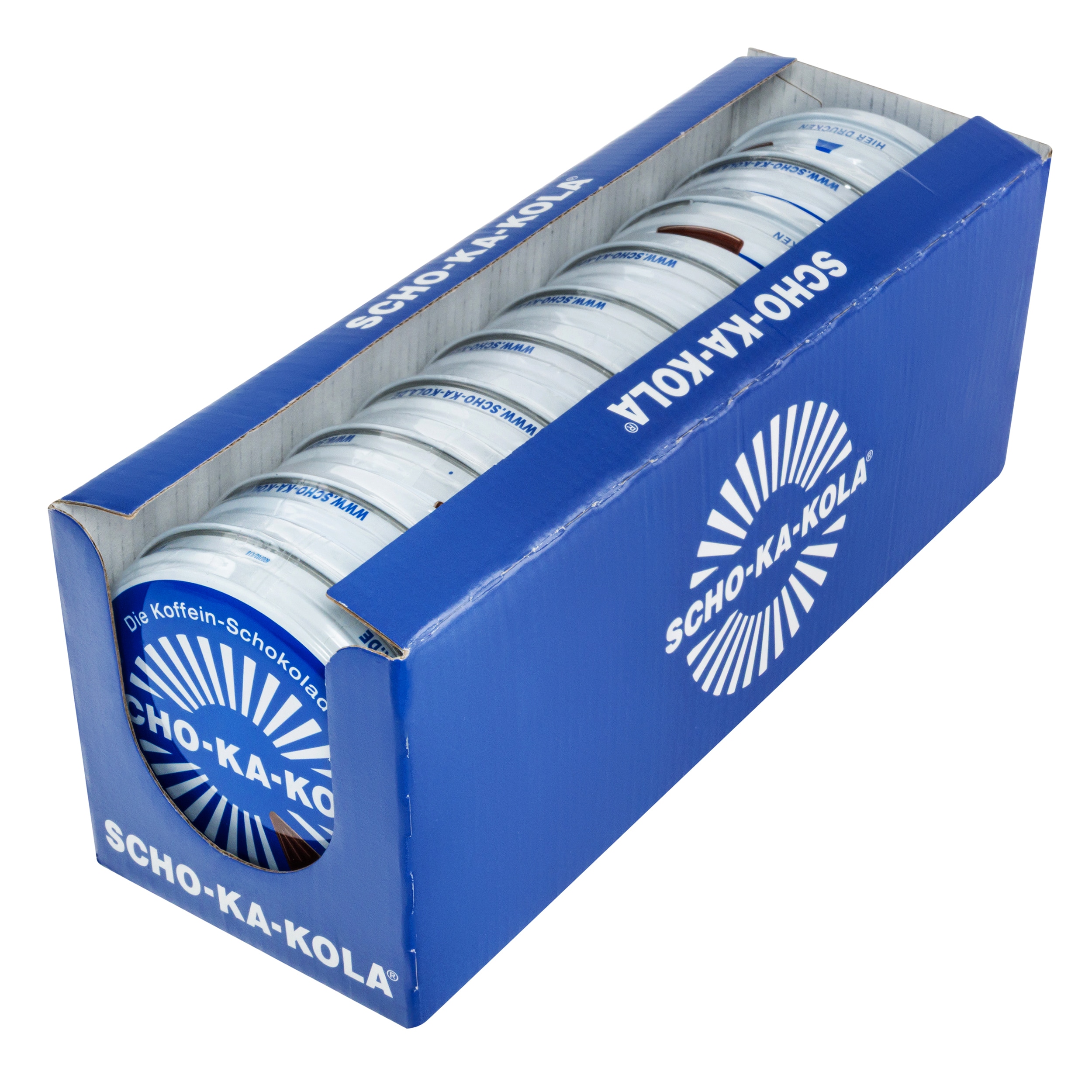 Czekolada Scho-Ka-Kola mleczna z kofeiną - 10 szt.