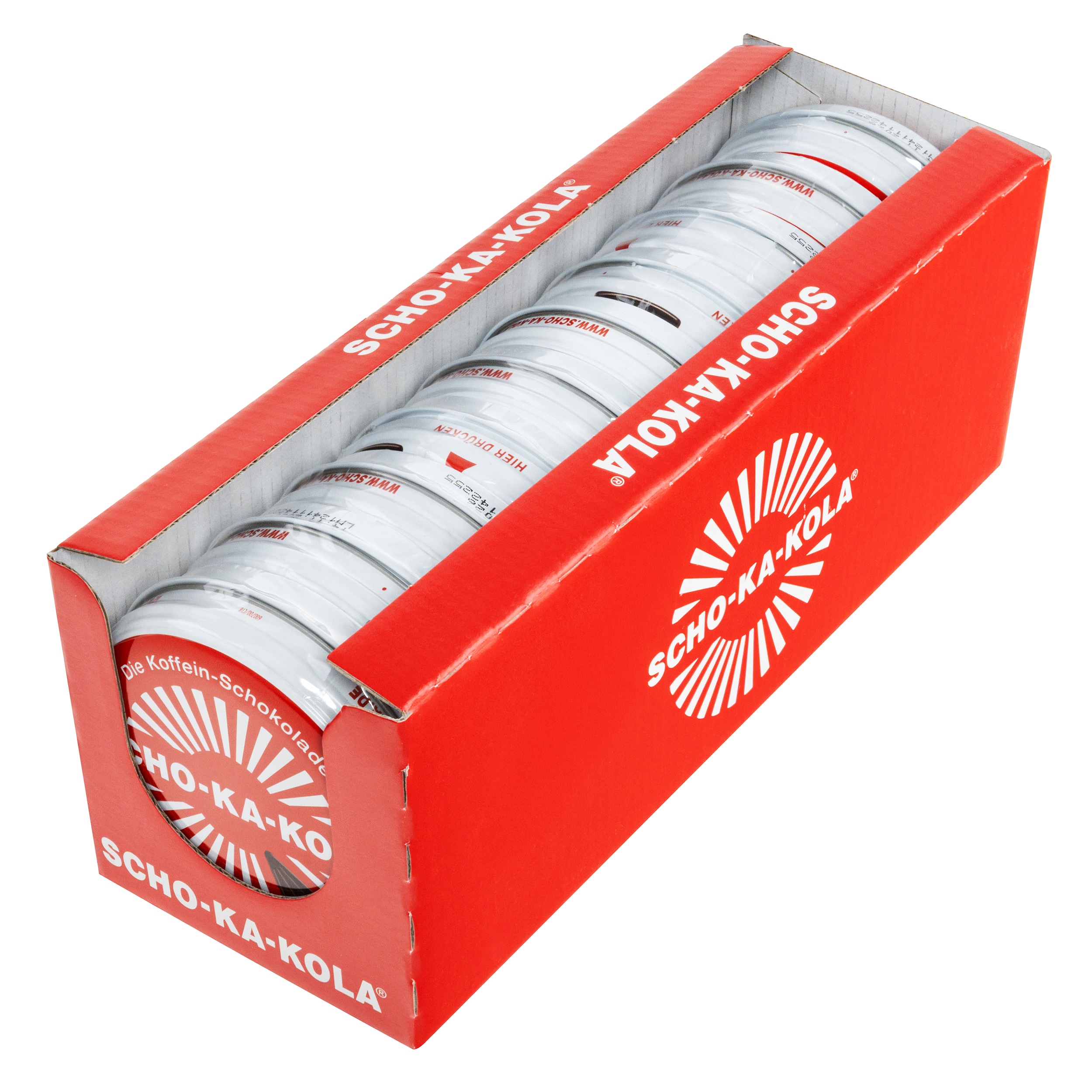 Czekolada Scho-Ka-Kola gorzka z kofeiną - 10 szt.