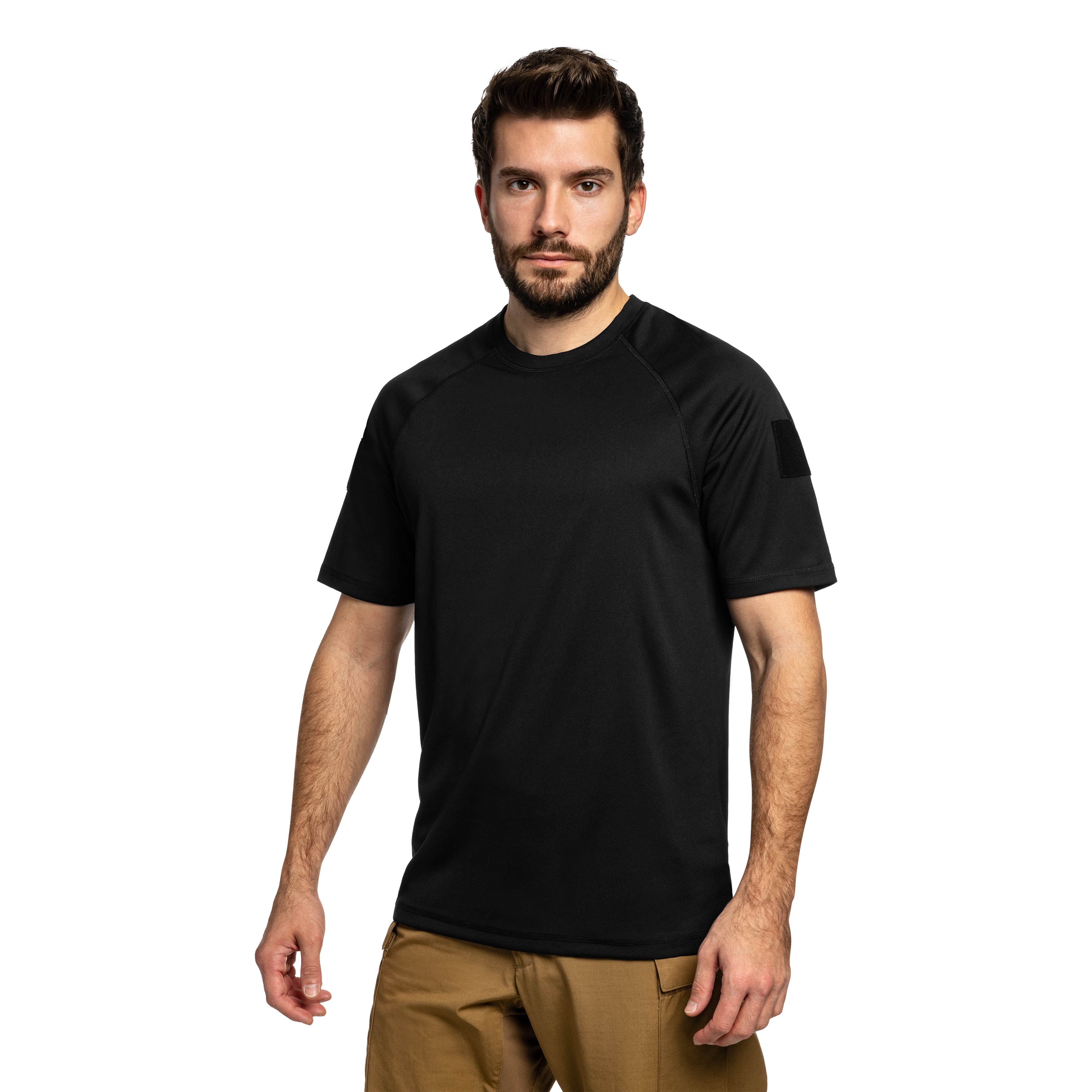 Футболка T-shirt Brandit Quickdry Short Sleeve - Black