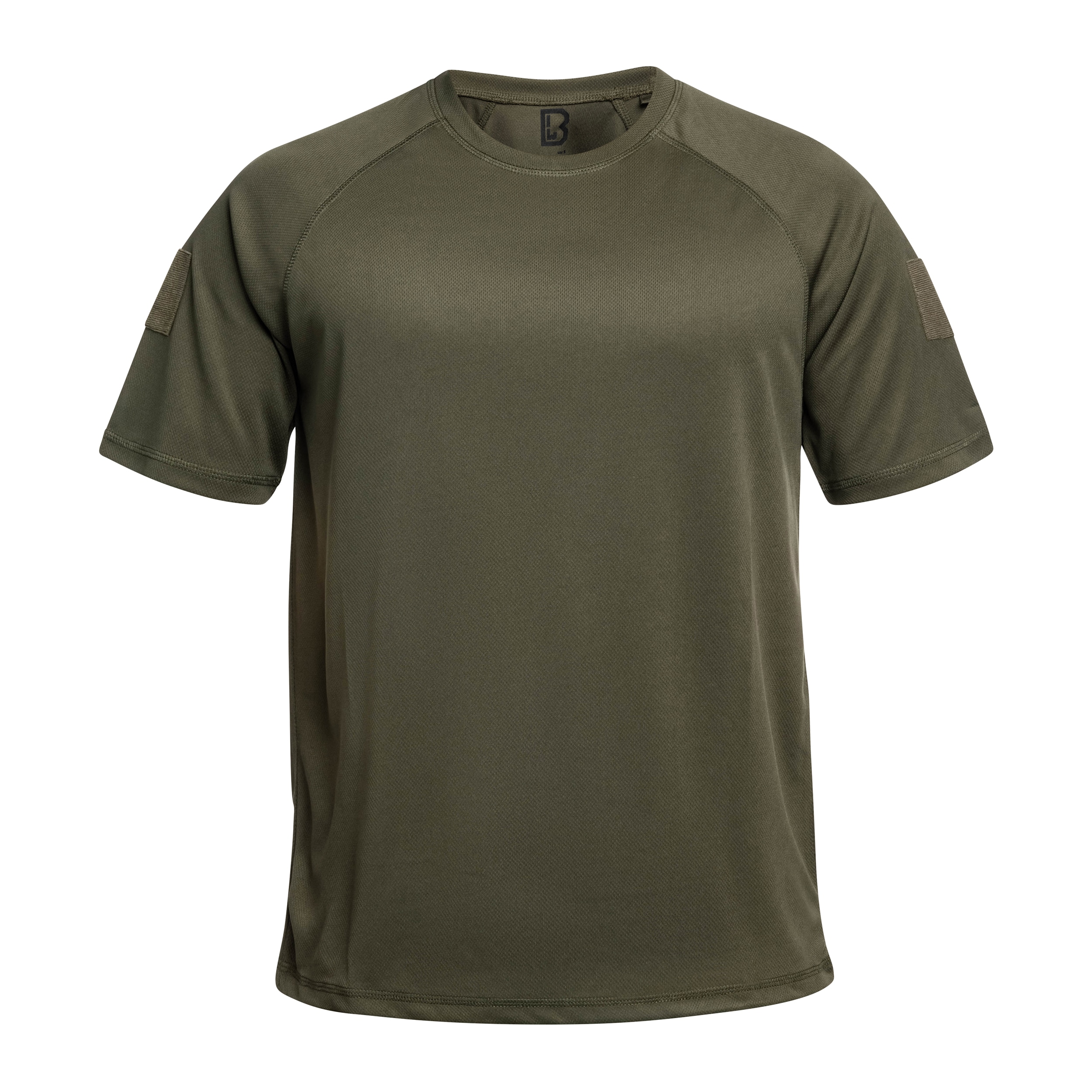 Футболка T-shirt Brandit Quickdry Short Sleeve - Olive