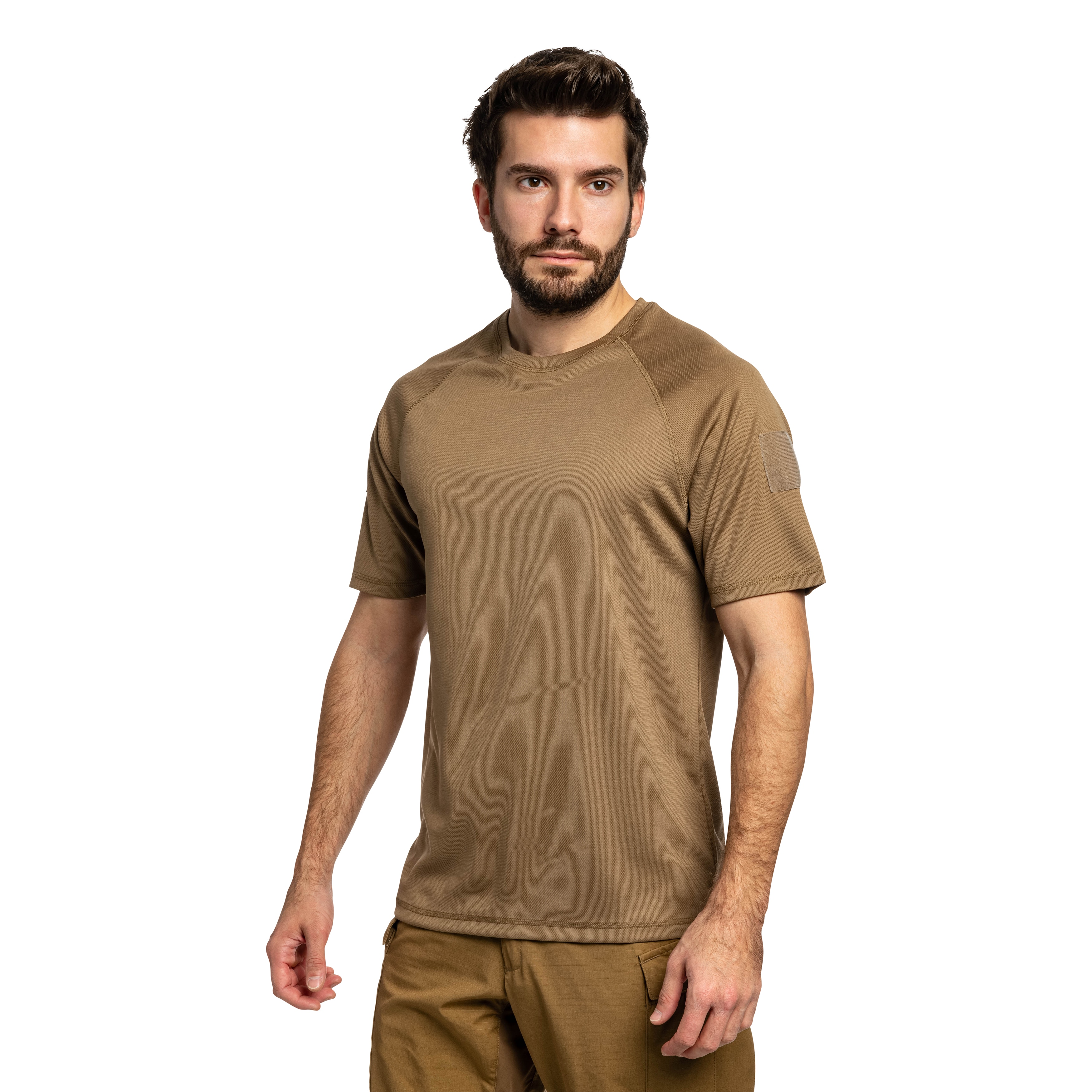 Koszulka T-shirt Brandit Quickdry Short Sleeve - Coyote