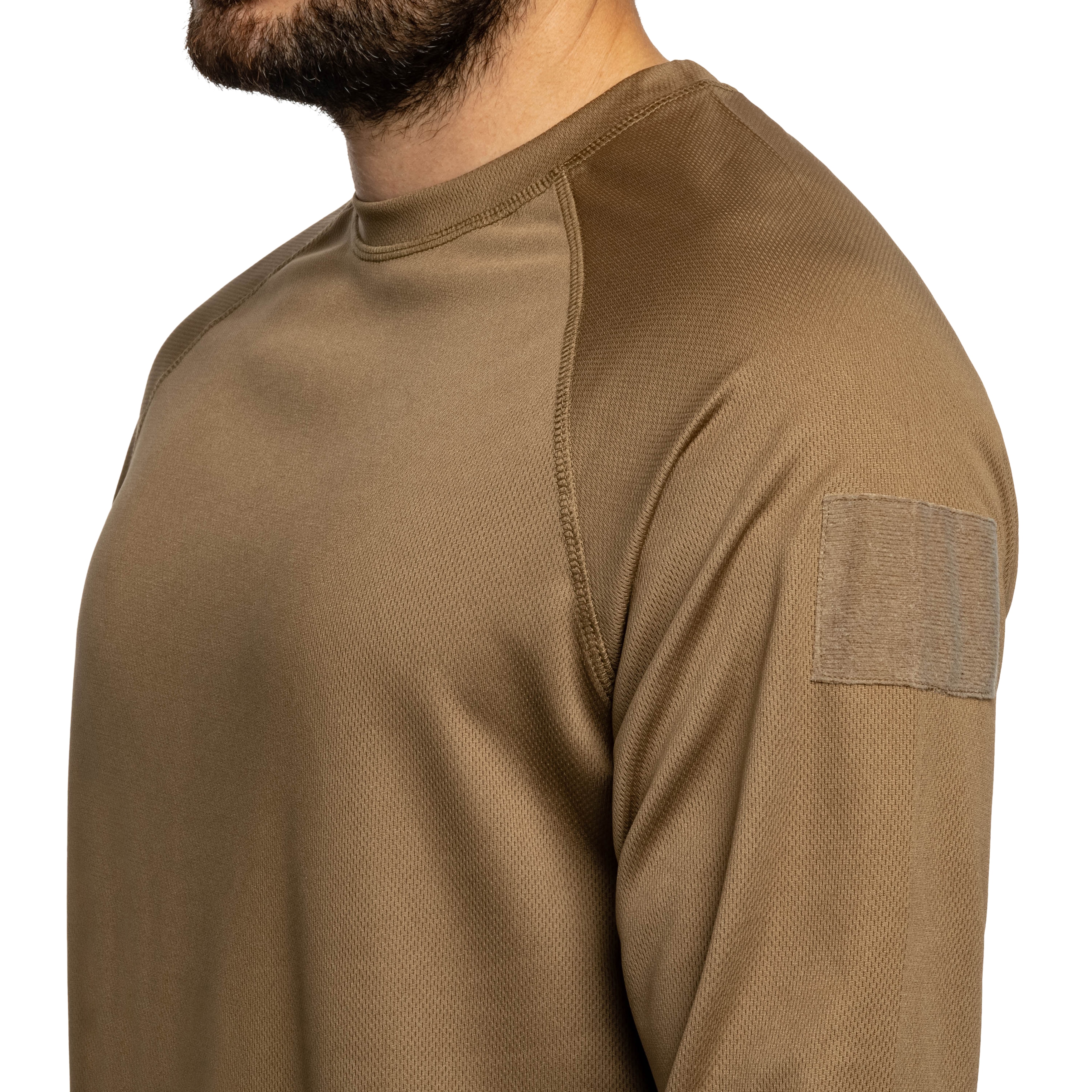 Футболка Brandit QuickDry Long Sleeve - Coyote