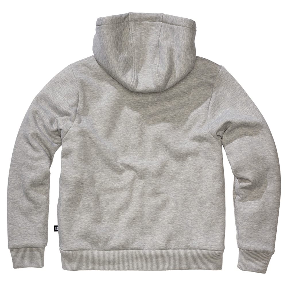 Bluza Brandit Sweatjacket Teddylining - Grey Melange