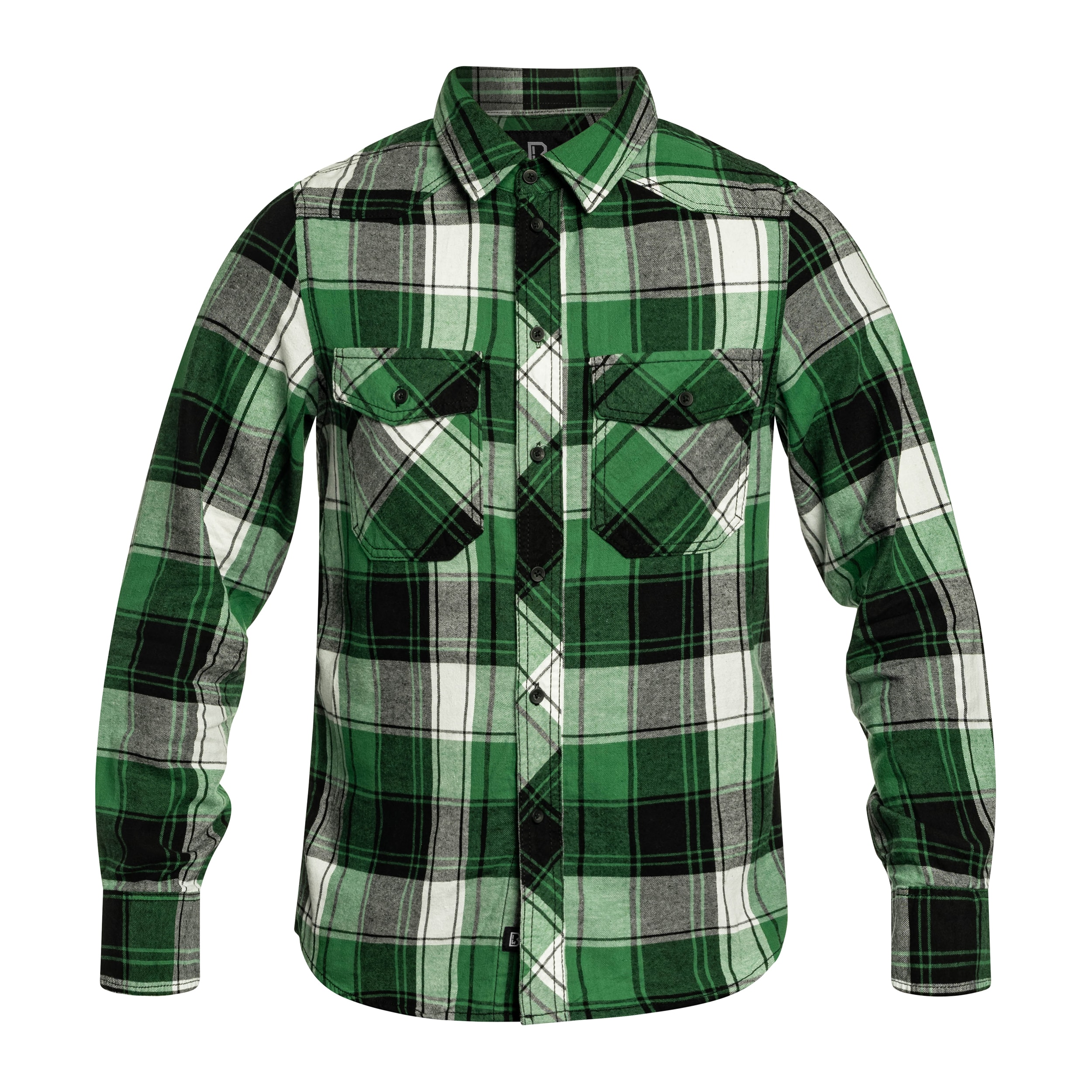 Koszula Brandit Check Shirt - Green/Black/White