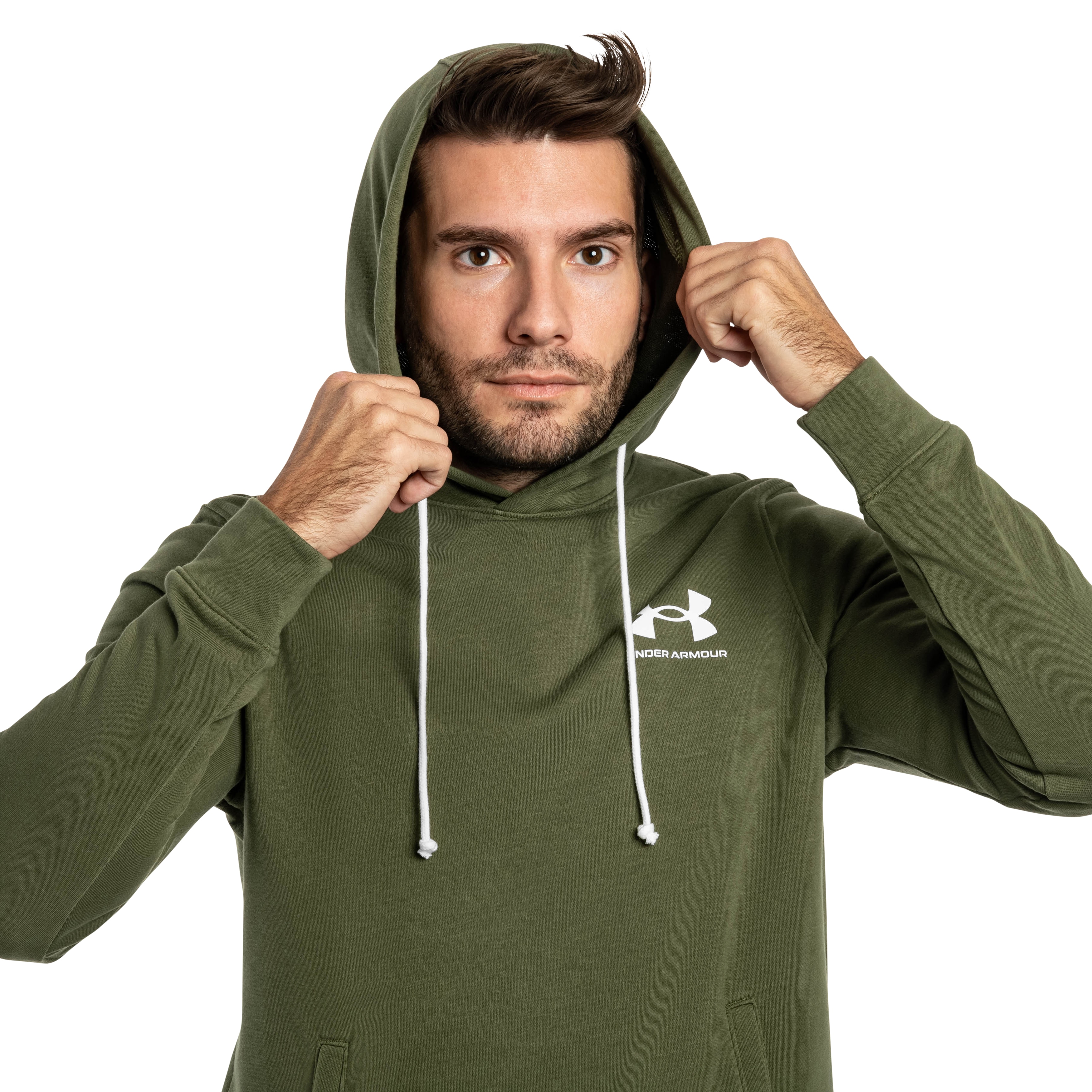 Bluza Under Armour UA Rival Terry - Marine OD Green