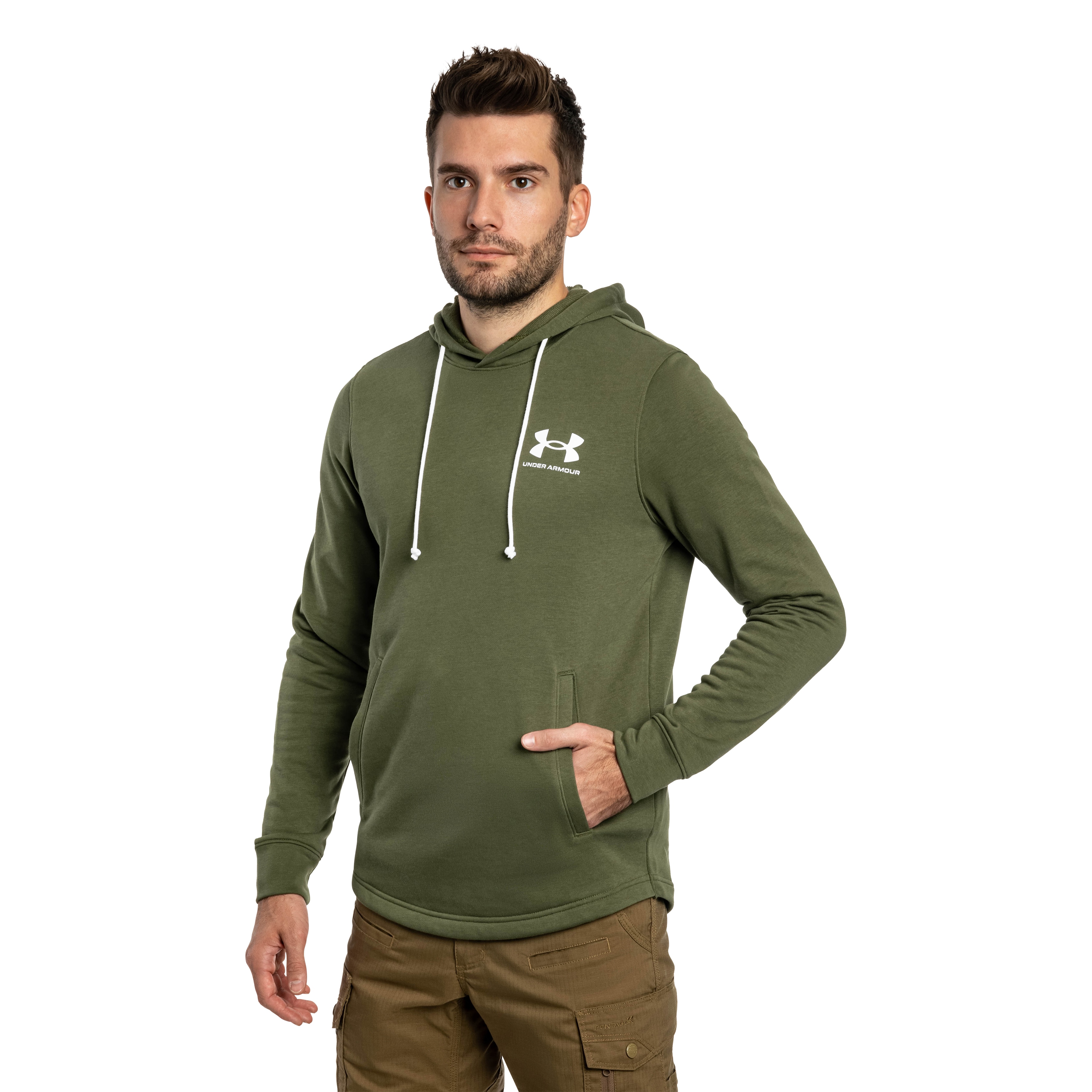 Bluza Under Armour UA Rival Terry - Marine OD Green