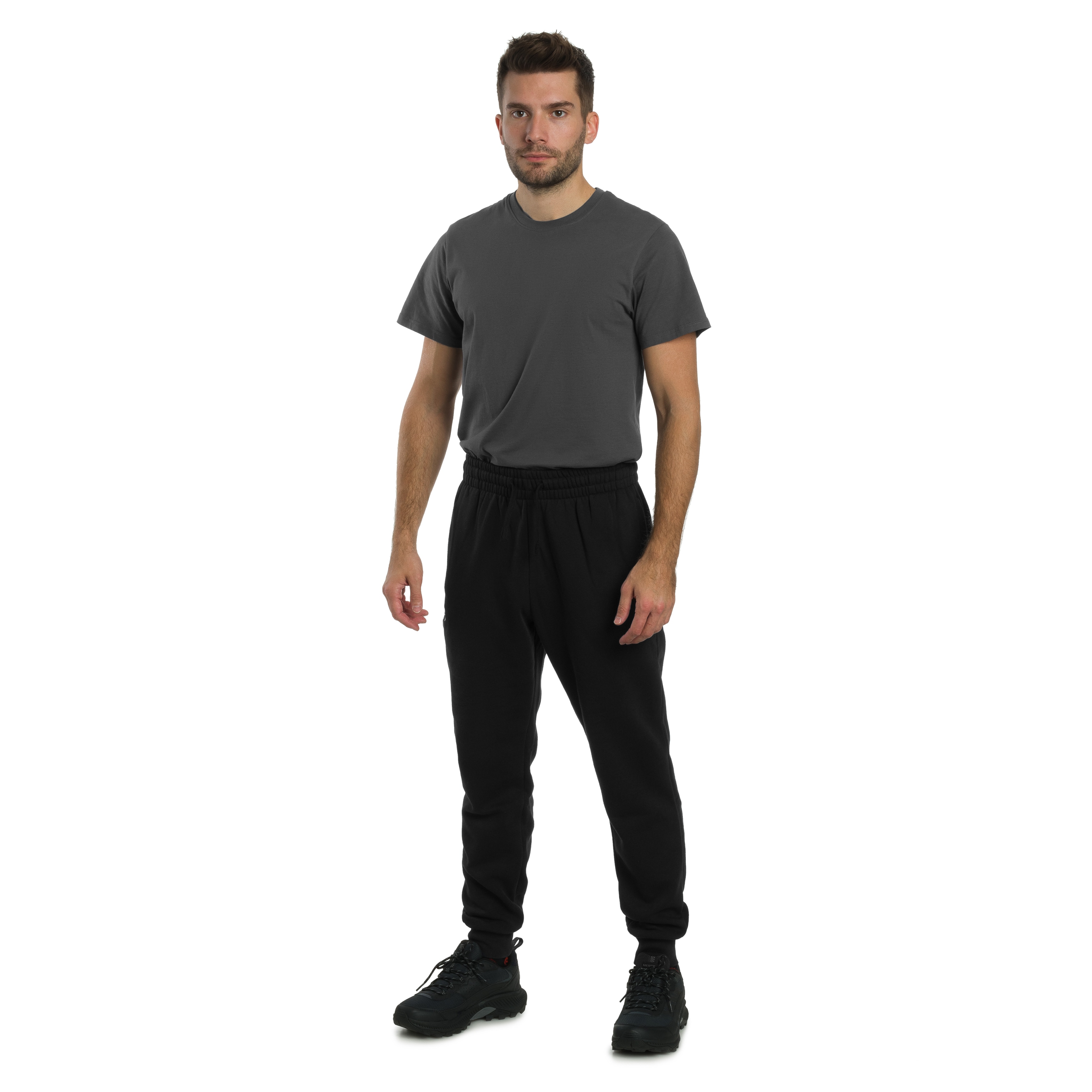 Spodnie Under Armour Jogger Icon Fleece - Black/White