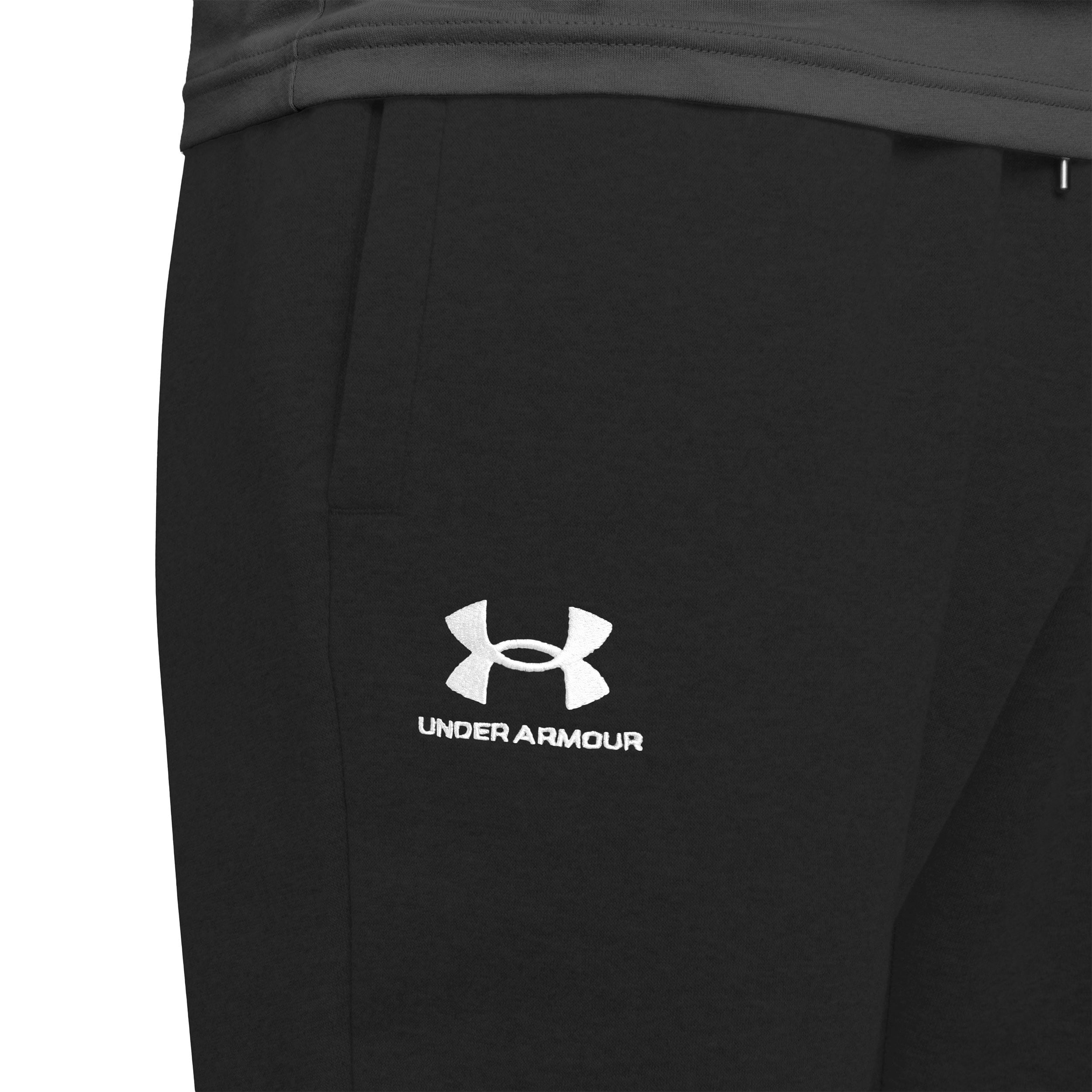 Spodnie Under Armour Jogger Icon Fleece - Black/White