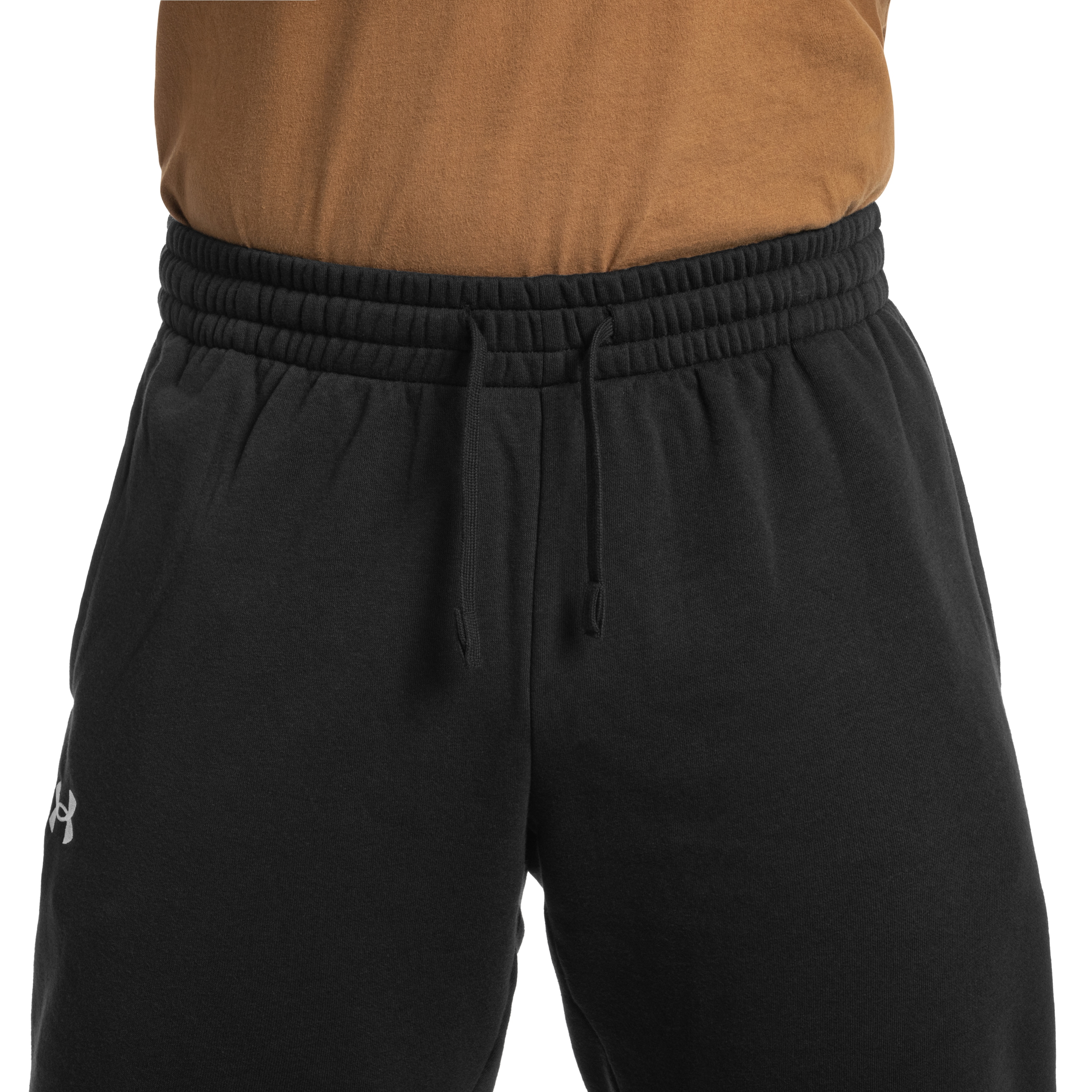 Штани Under Armour Jogger Rival Fleece - Black/White