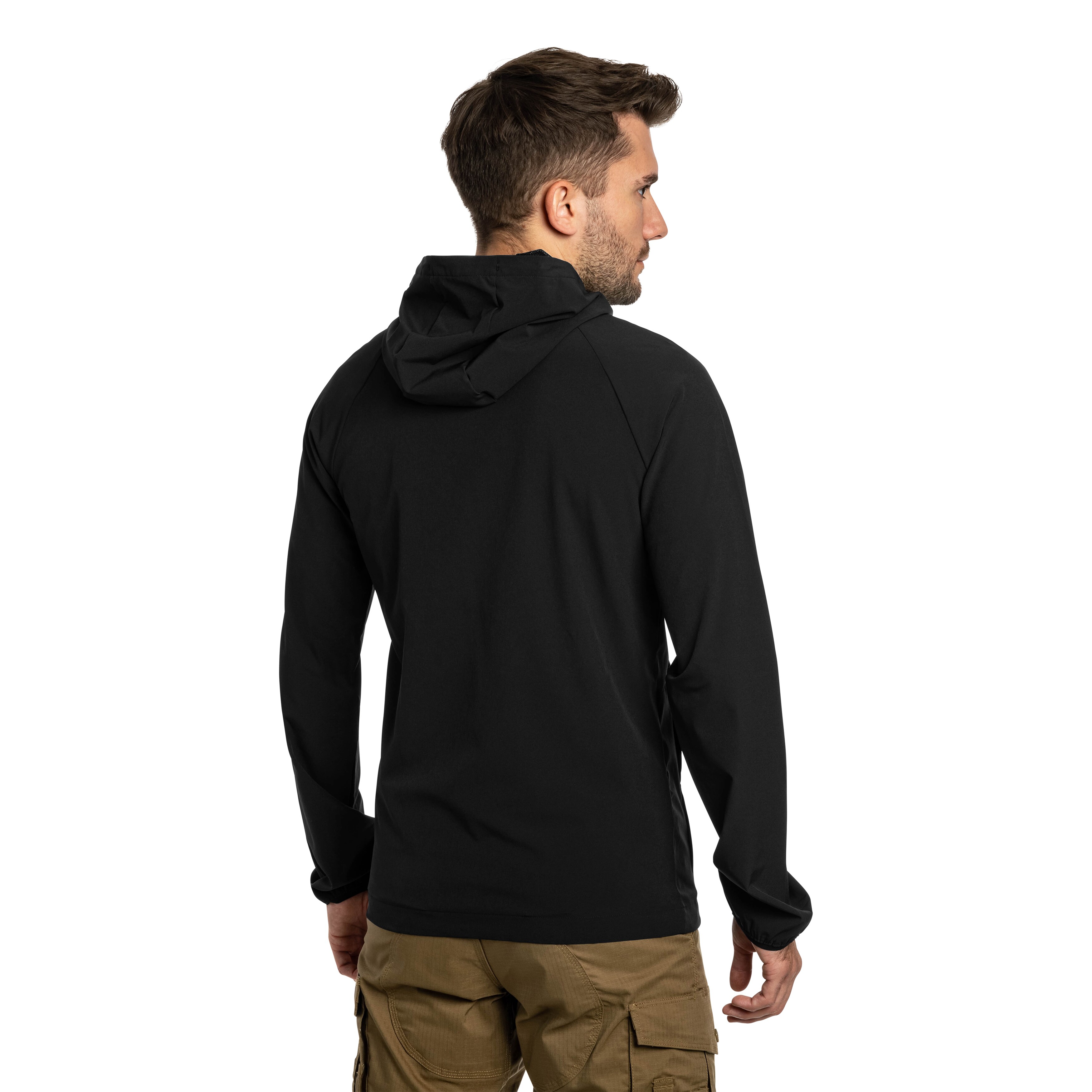 Kurtka Under Armour UA Stretch Woven - Black/Racer Red