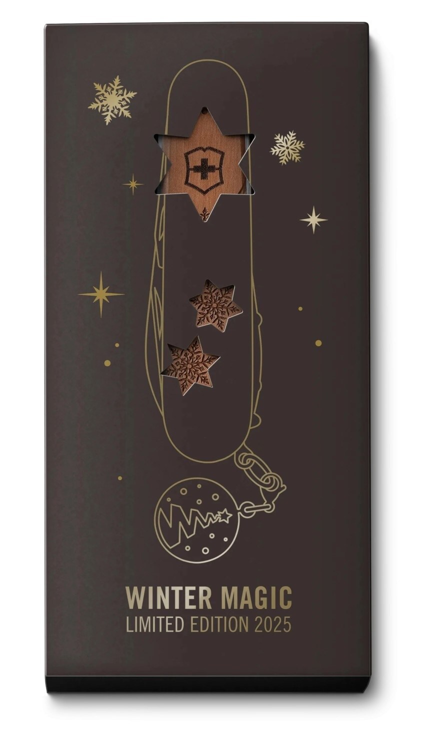 Багатофункціональний ніж Victorinox Climber Wood Winter Magic Limited Edition 2025