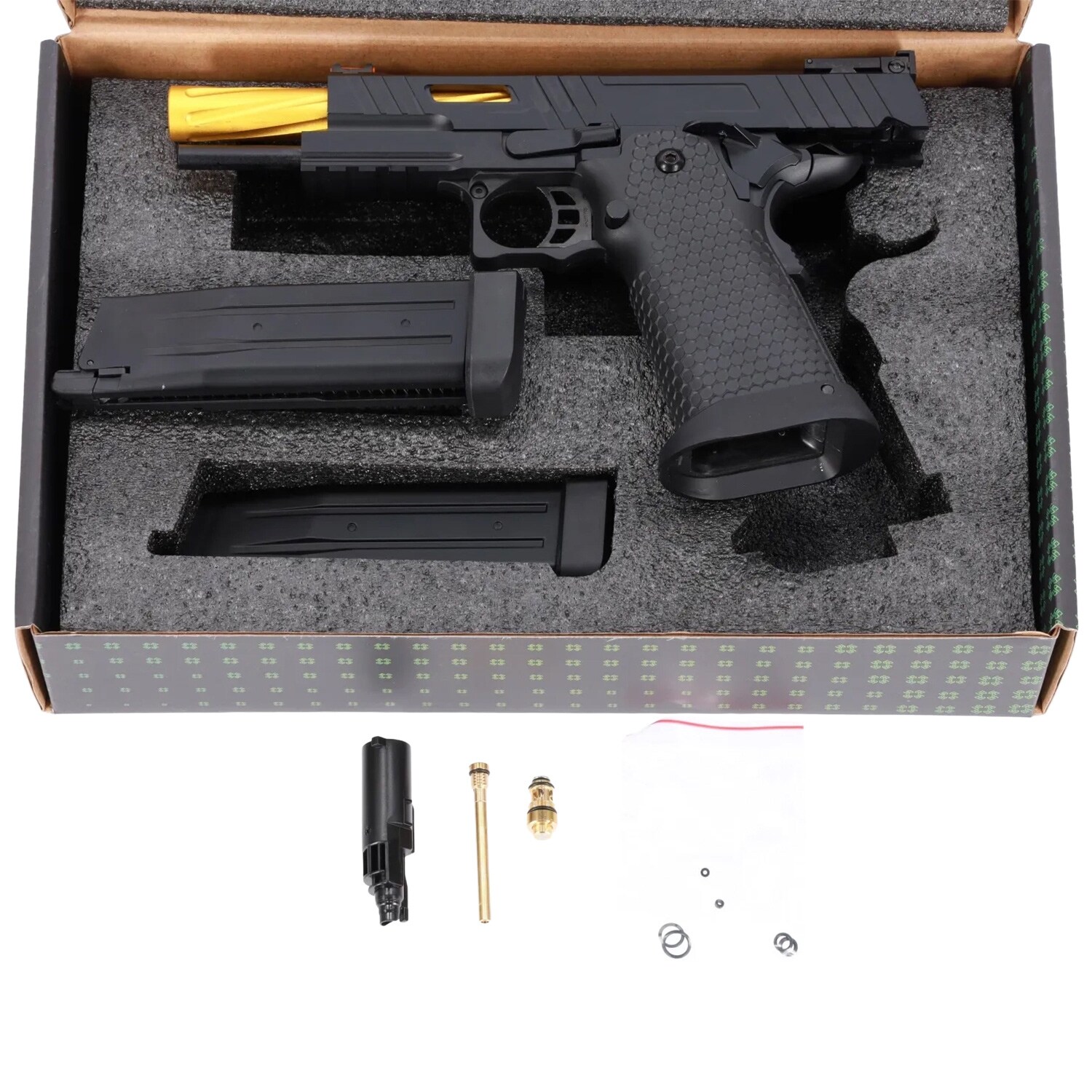 Pistolet GBB Specna Arms SA‑VGP09 Vapor - Black/Gold