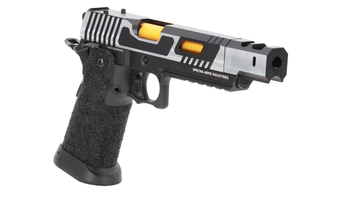 Pistolet GBB Specna Arms SA-VGP20 VAPOR Optics Ready - Black/Silver