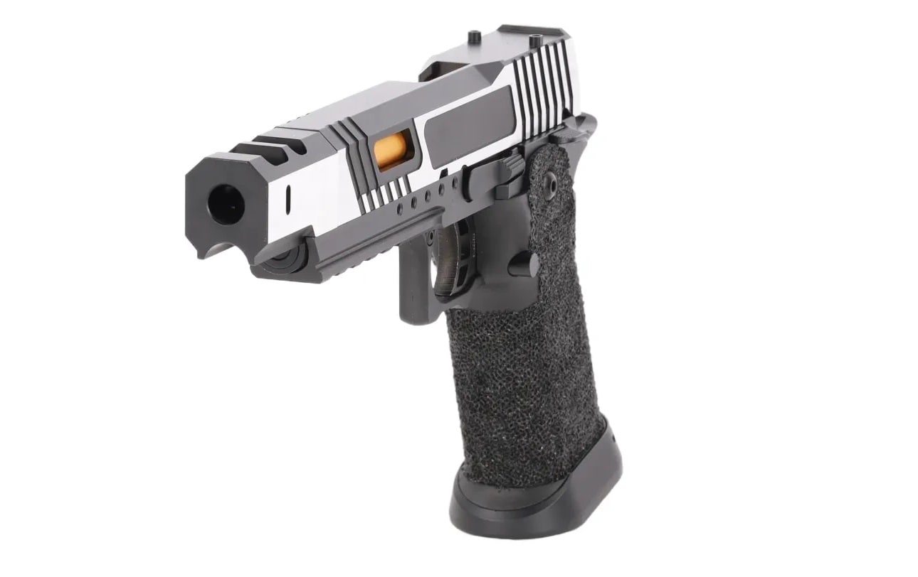 Pistolet GBB Specna Arms SA-VGP20 VAPOR Optics Ready - Black/Silver