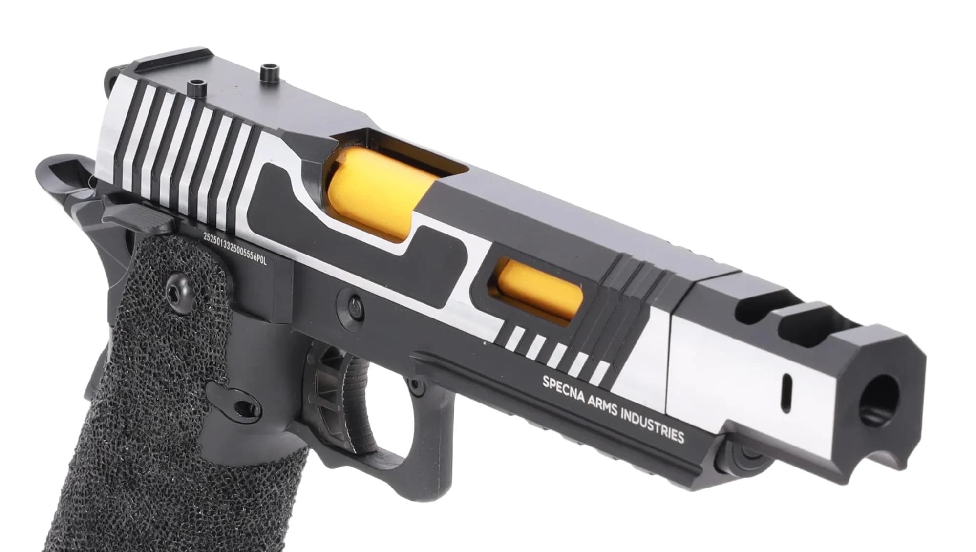 Pistolet GBB Specna Arms SA-VGP20 VAPOR Optics Ready - Black/Silver