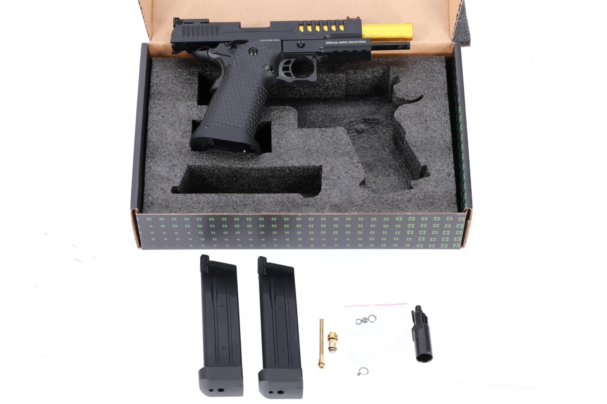 Pistolet GBB Specna Arms SA‑VGP25 Vapor - Black/Gold