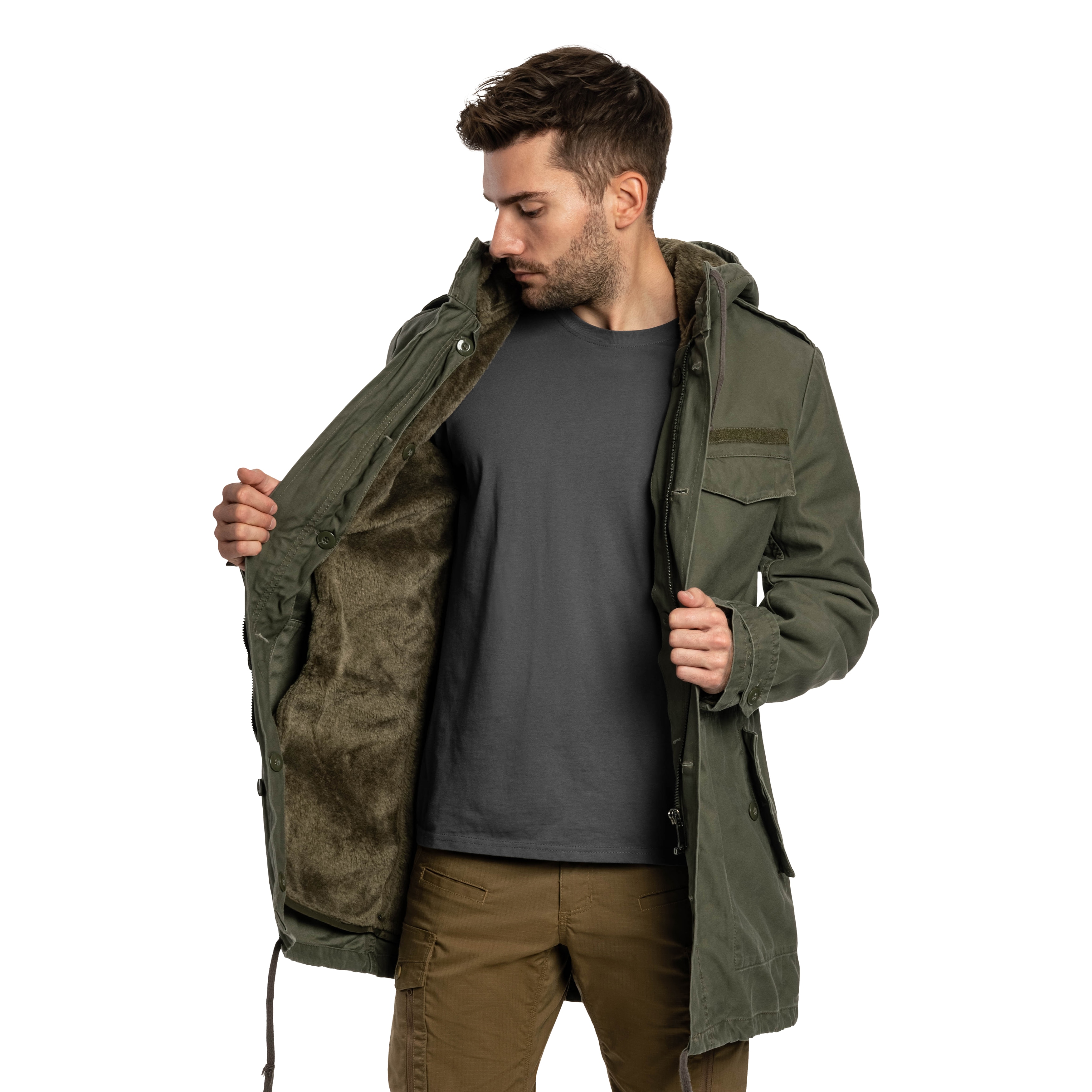 Kurtka Brandit BW Parka Heavy - Olive