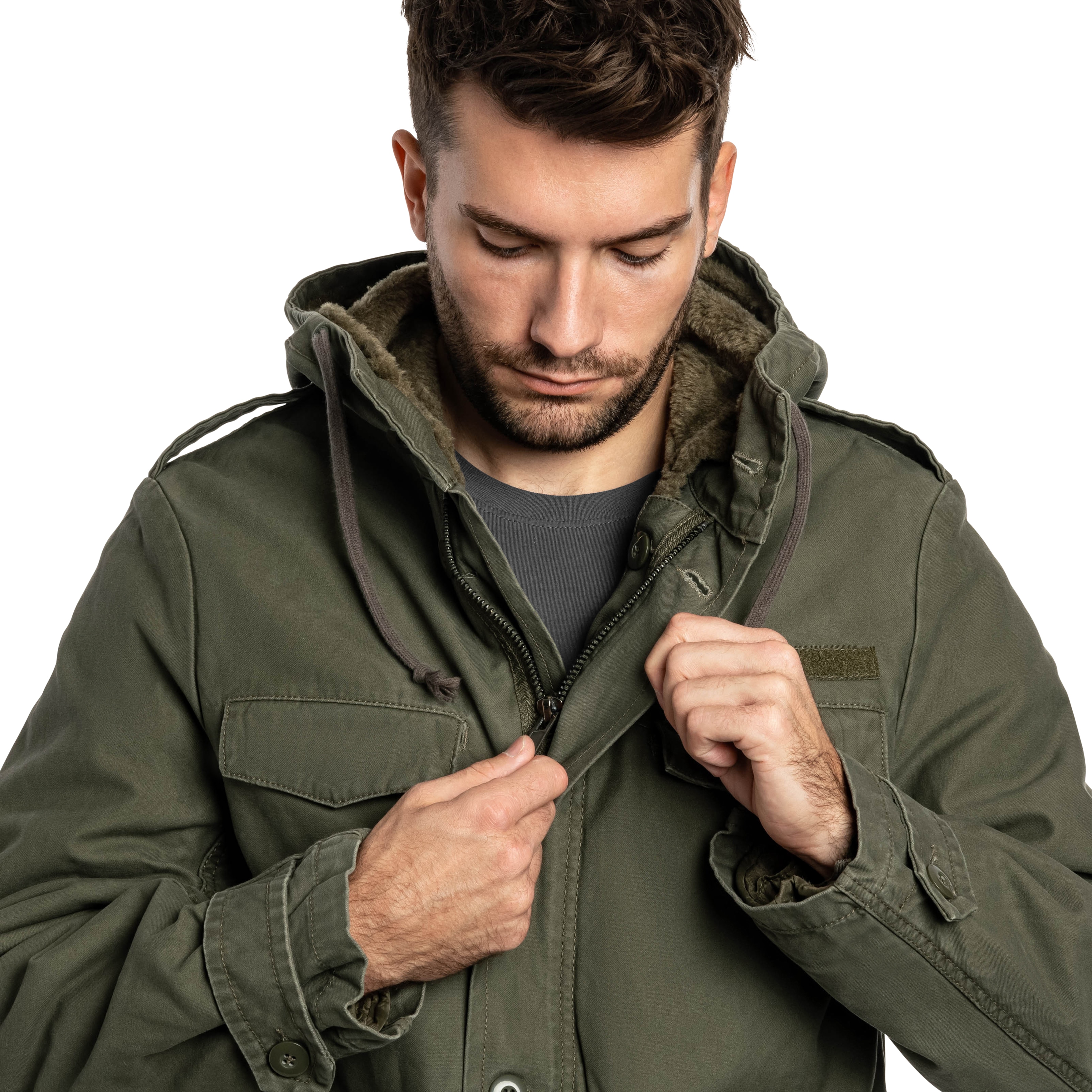 Kurtka Brandit BW Parka Heavy - Olive