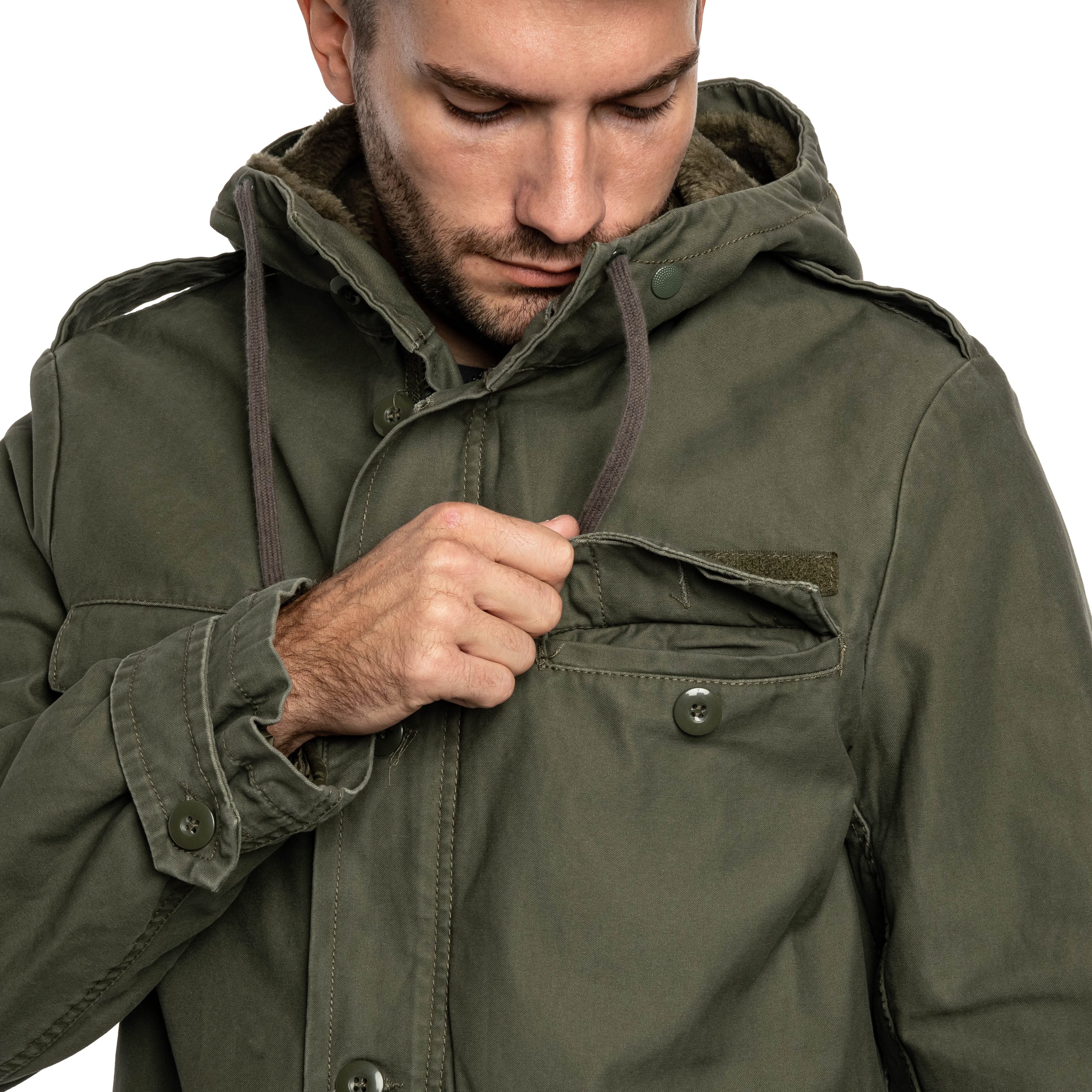 Kurtka Brandit BW Parka Heavy - Olive