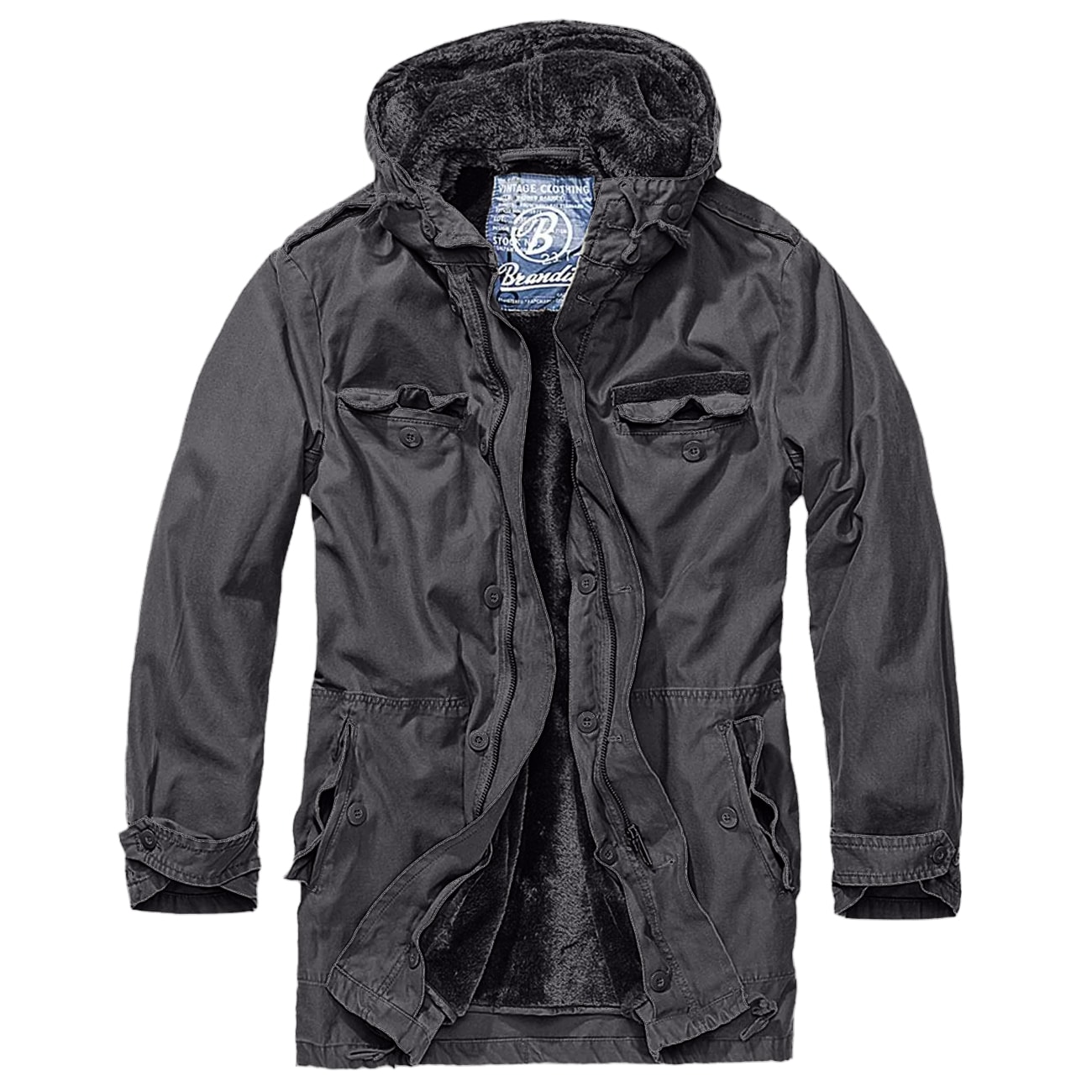 Kurtka Brandit BW Parka Heavy - Black